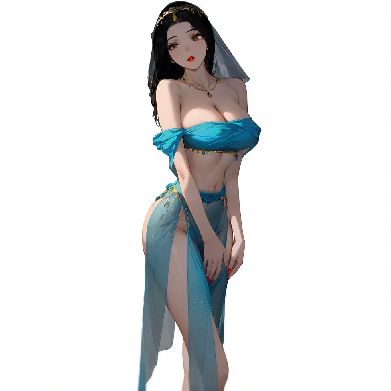 Dancer Satin Skirt Set
