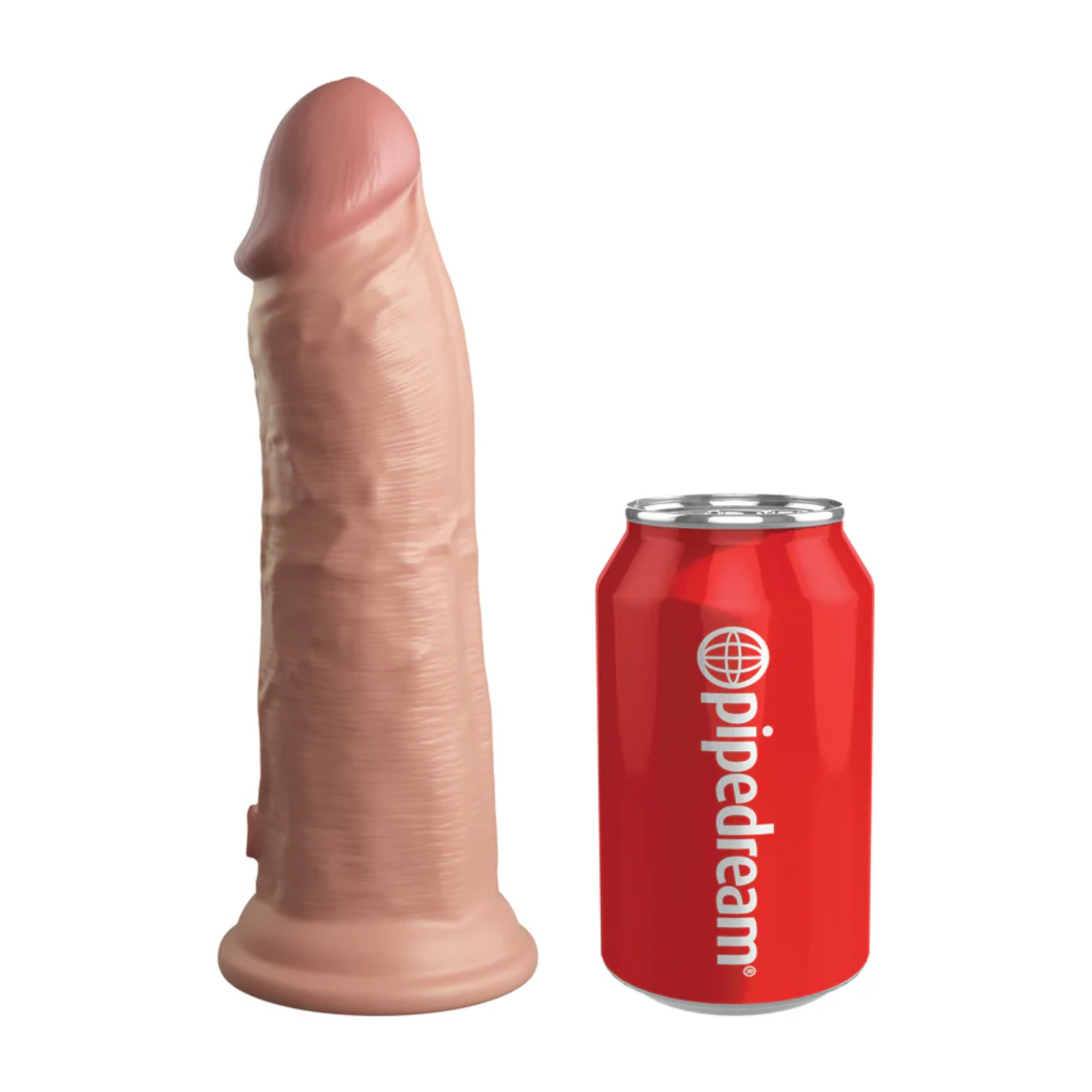 King Cock Deluxe Silicone Body Dock Strap-on Kit with Swinging Balls and 8" Dildo