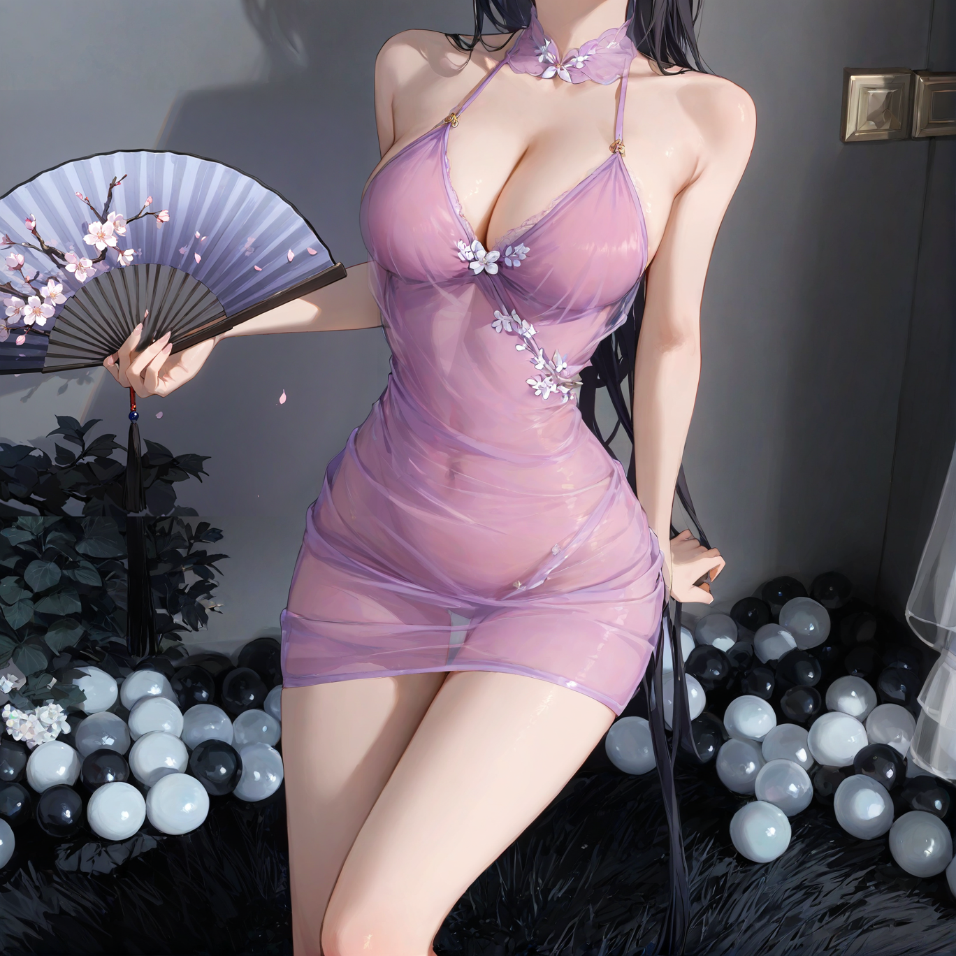 Hip-wrapped lace-up uniform
