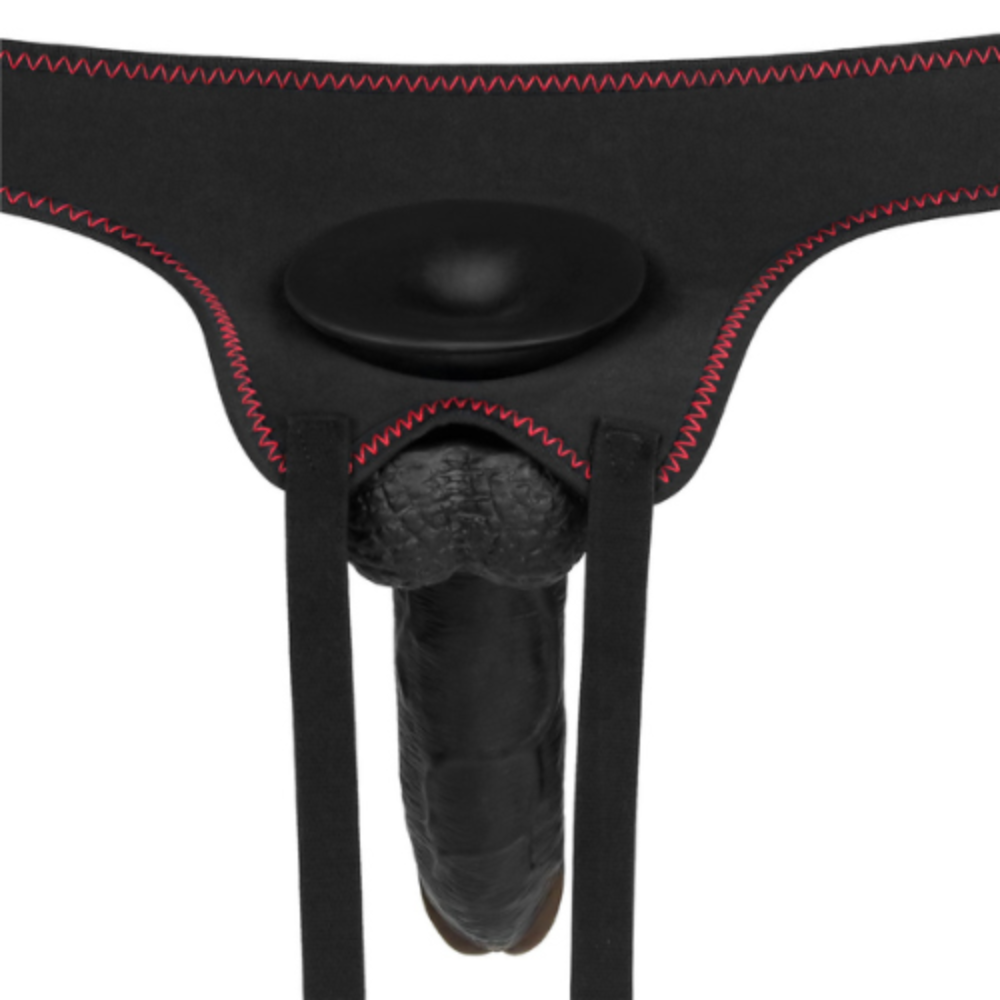 8.5 Inch Easy Strap-on Set - Vibrating Option Available!