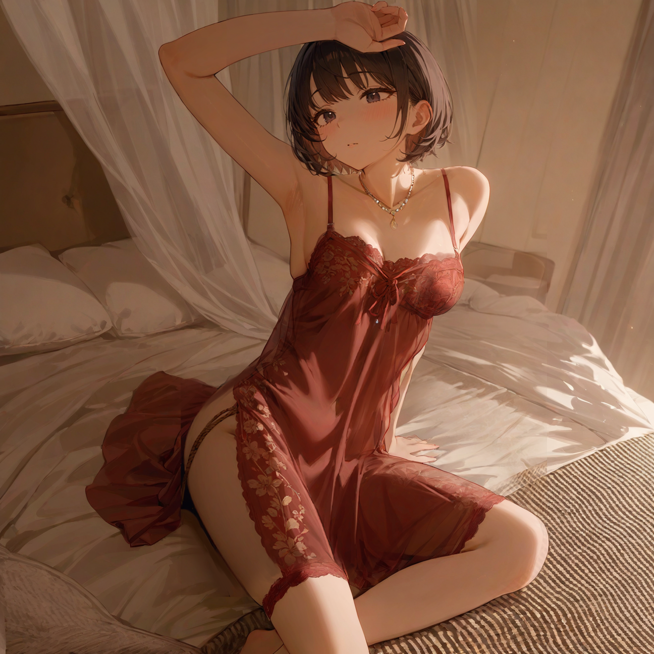 Marina's Lace Nightdress