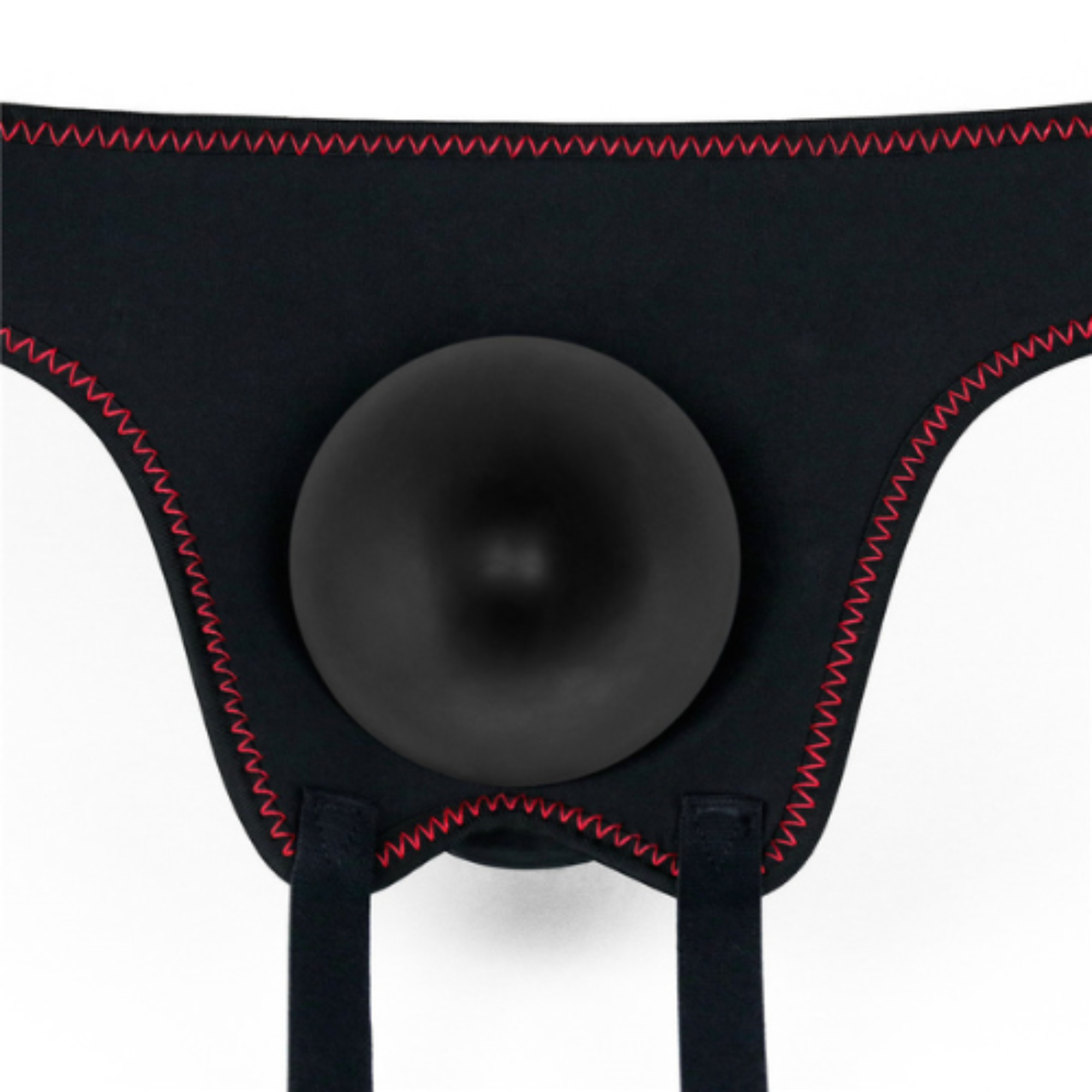 7.5 Inch Black Easy Strap-on Set
