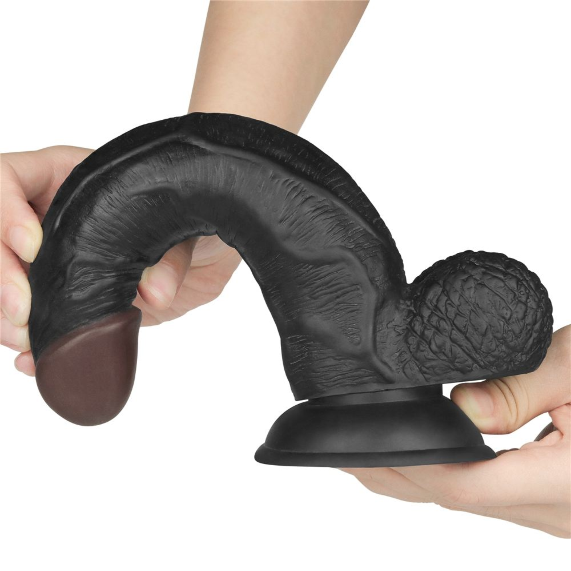 8.5 Inch Easy Strap-on Set - Vibrating Option Available!