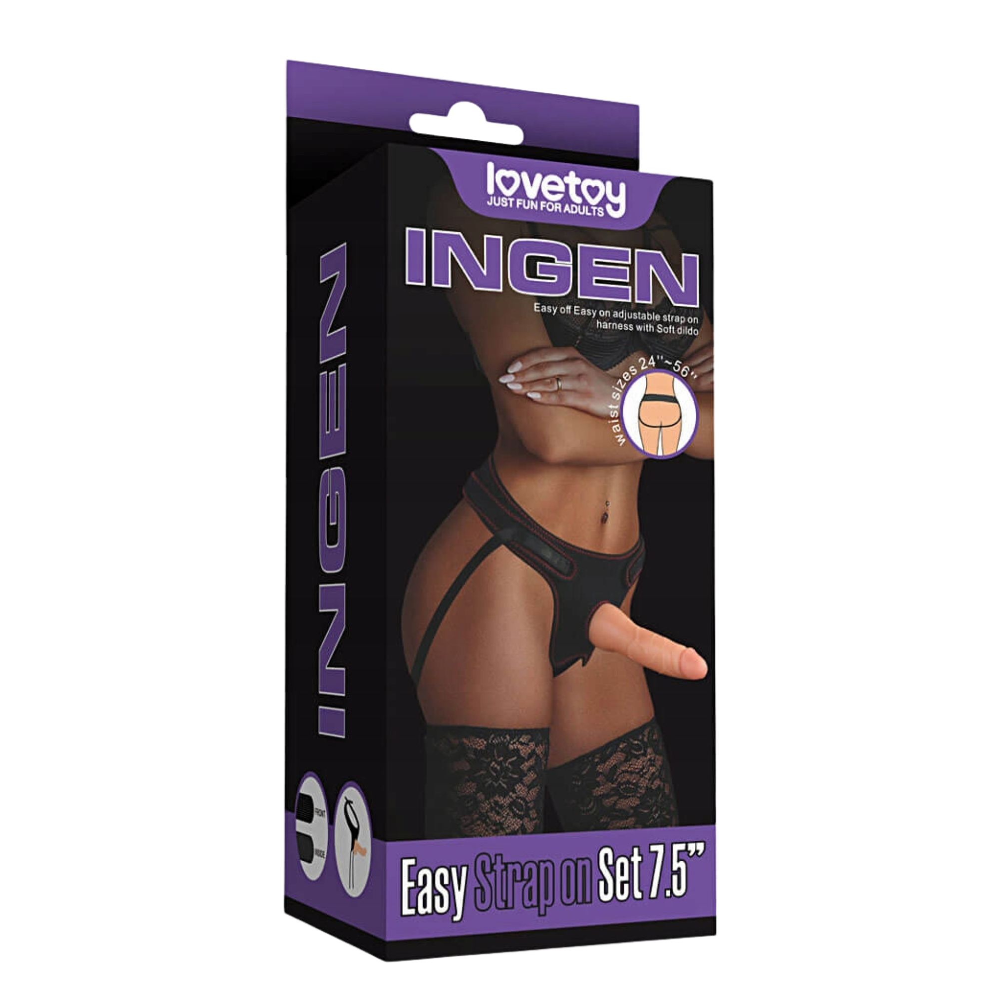 7.5 Inch Easy Strap-on Set