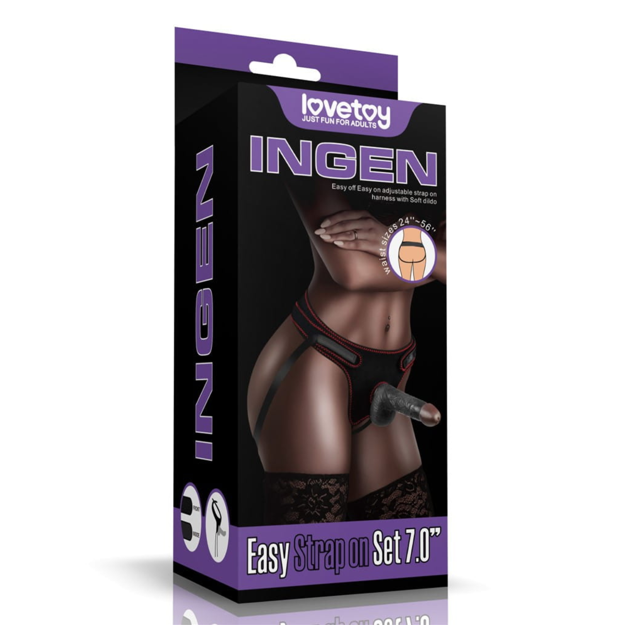 7 Inch Easy Strap-on Set