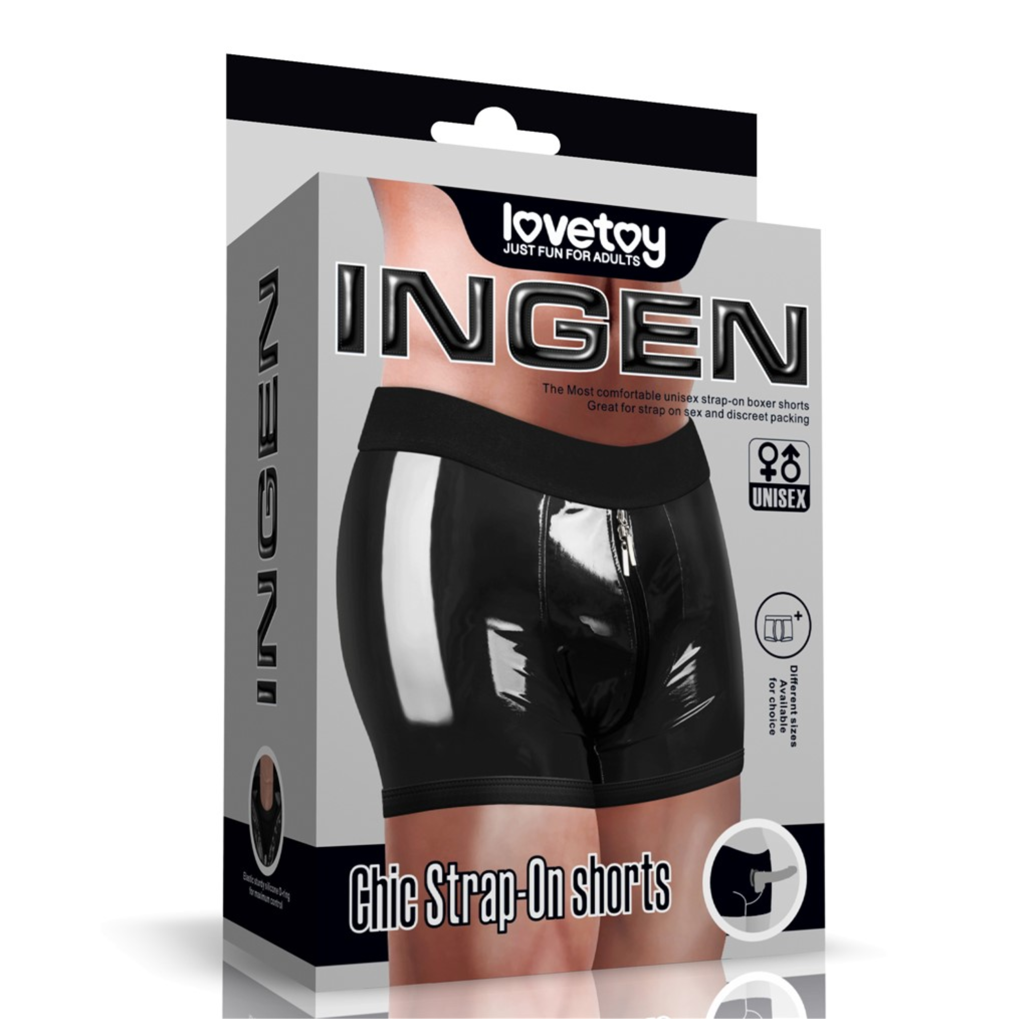 INGEN Chic Strap-On Shorts