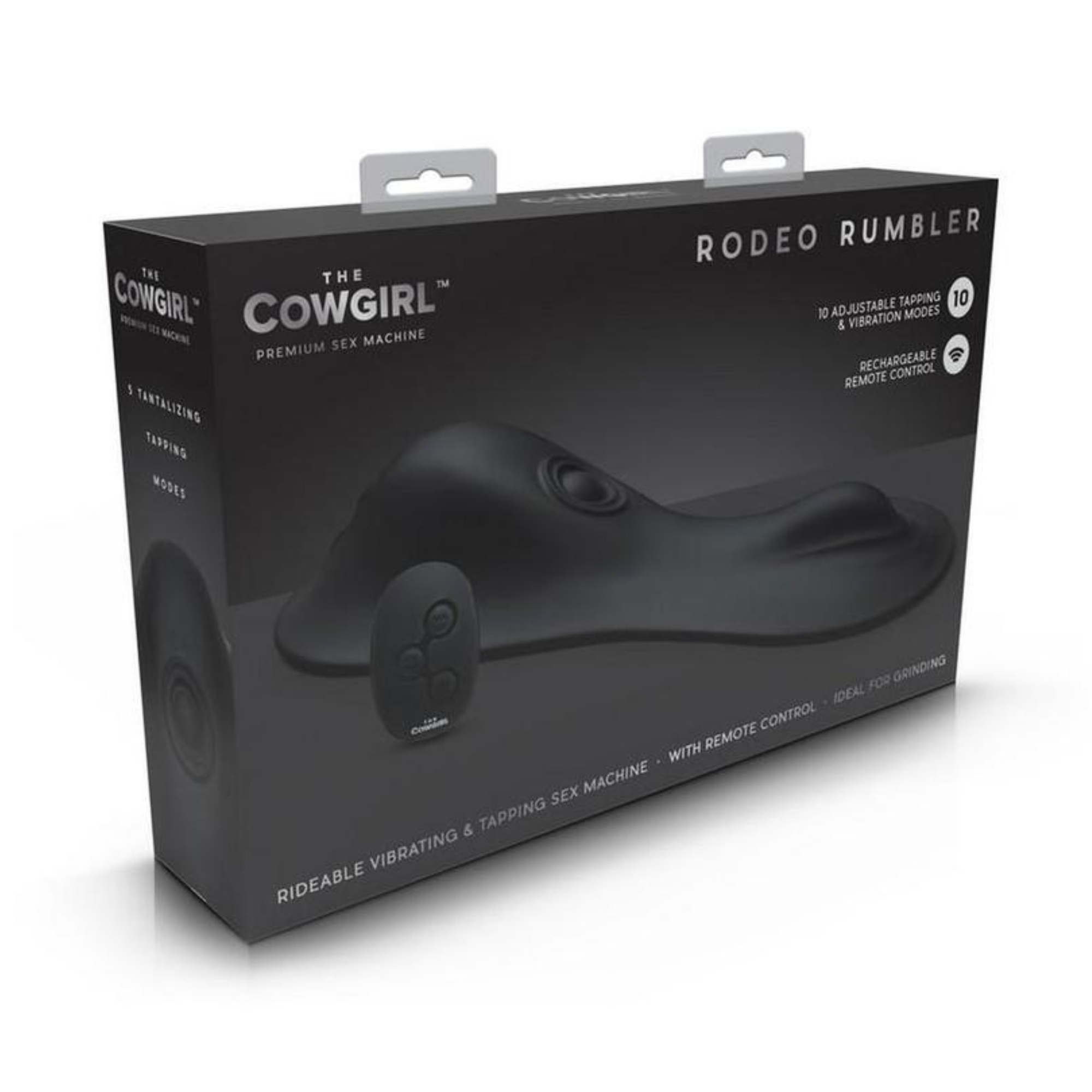 Cowgirl Rodeo Rumbler Grinding, Vibrating & Tapping Machine - Easy Hands-Free Clit 'O's!