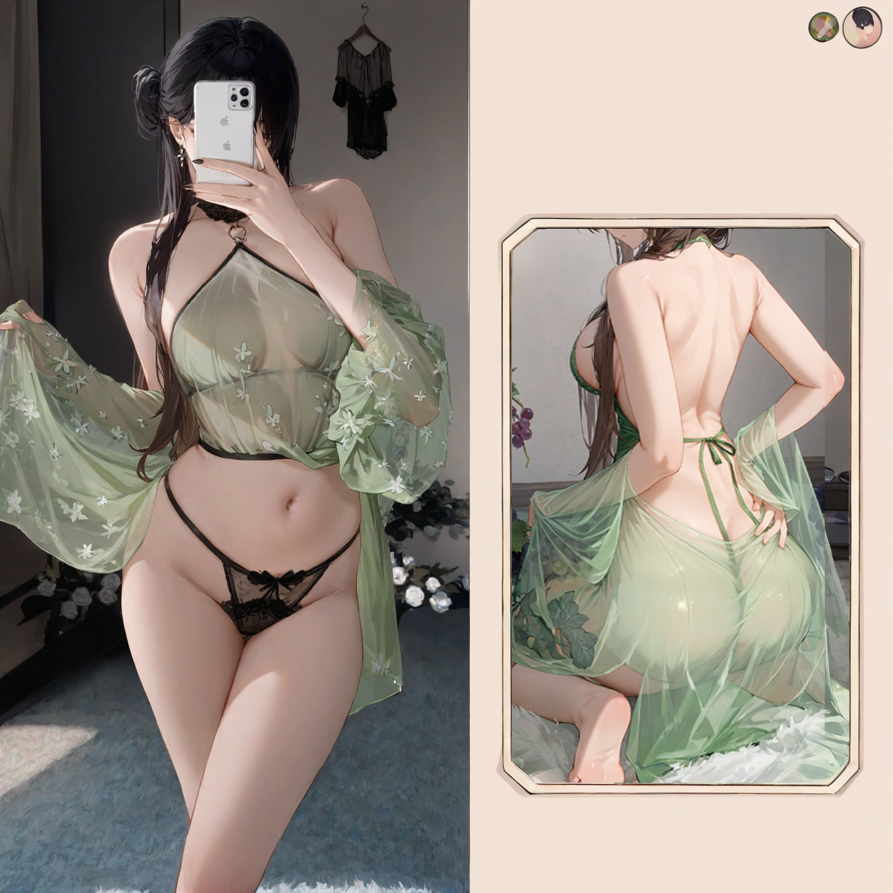 Gold stamping classical print bellyband set