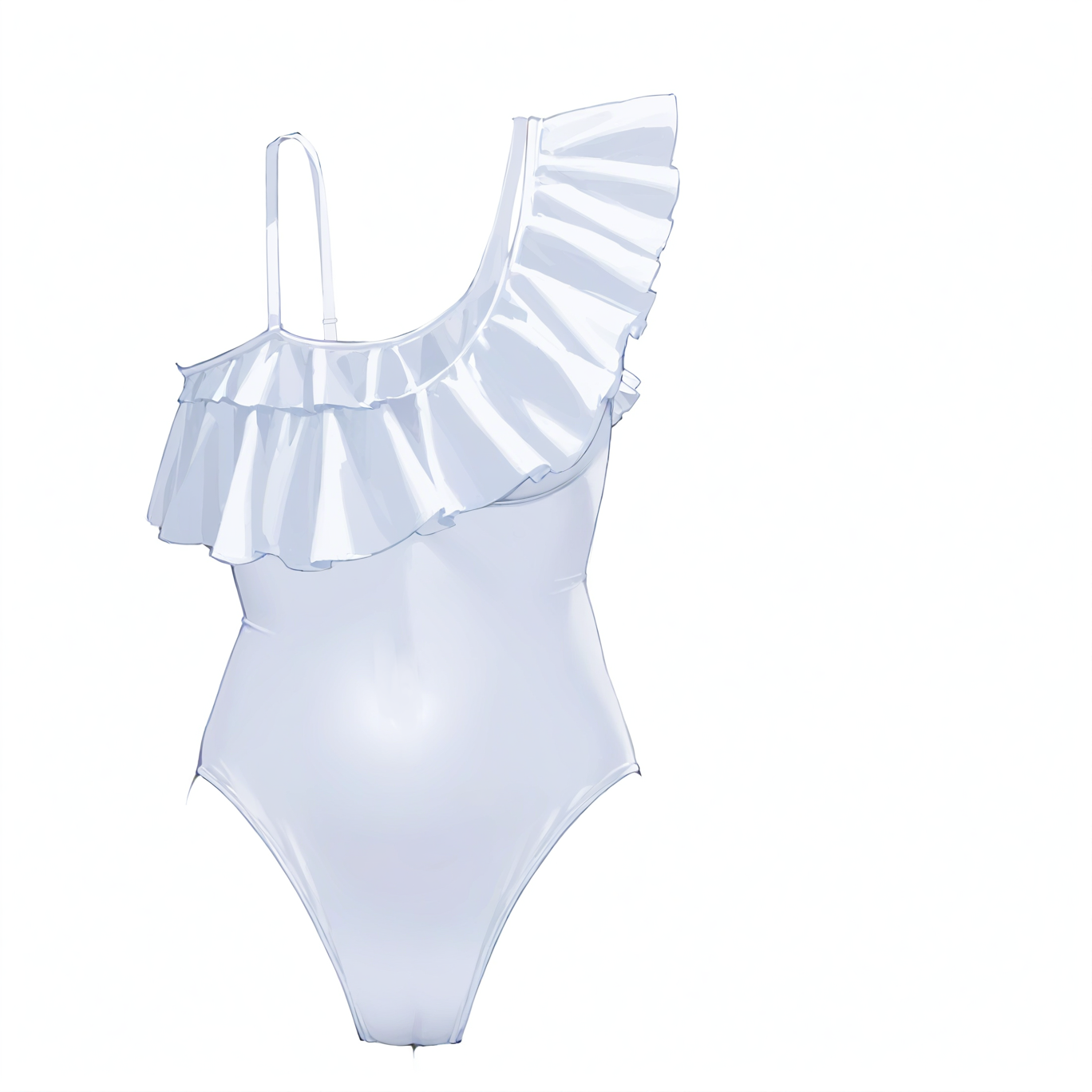 Halter stitching swimsuit