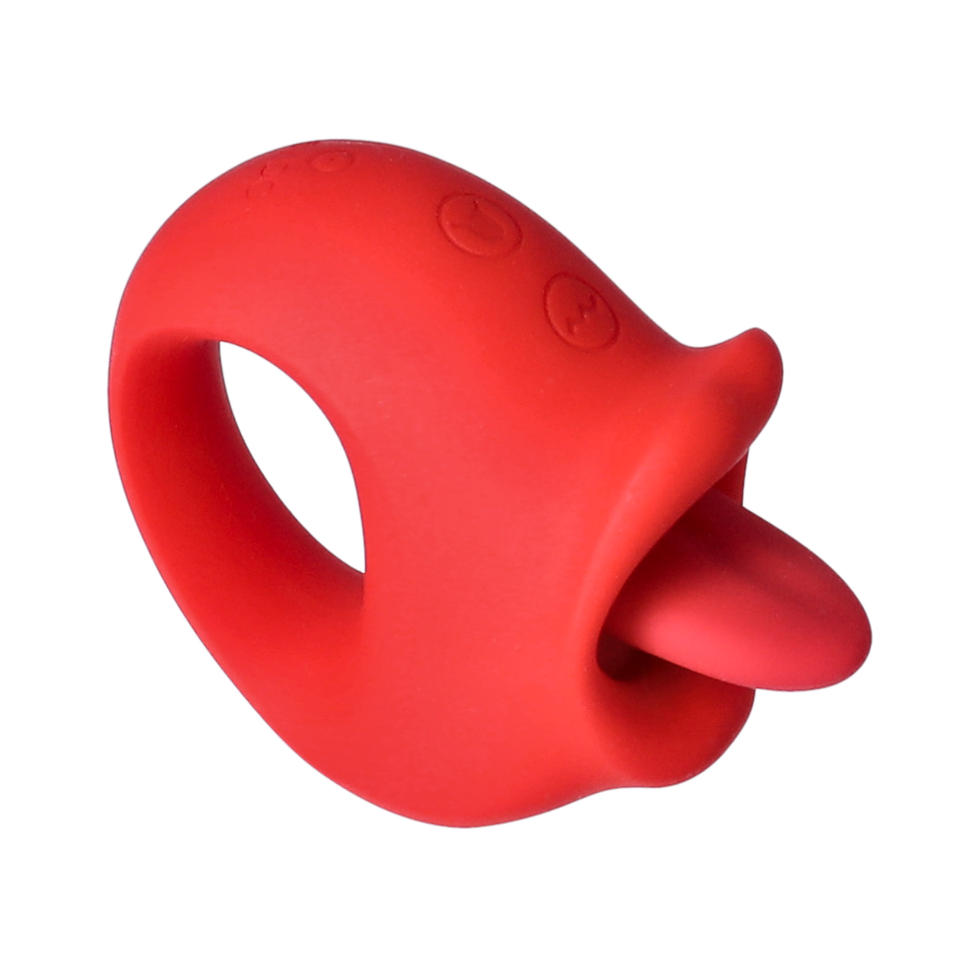 Handheld Licking Vibrator - Soft, Bendable Tongue!