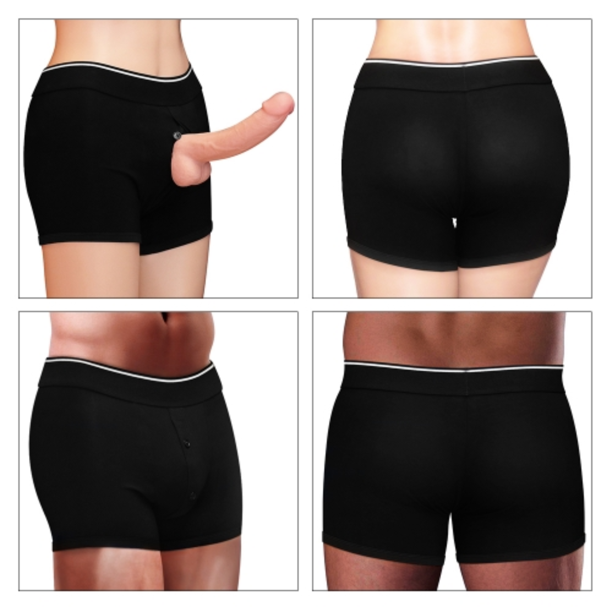 INGEN Unisex Strap-on Boxers