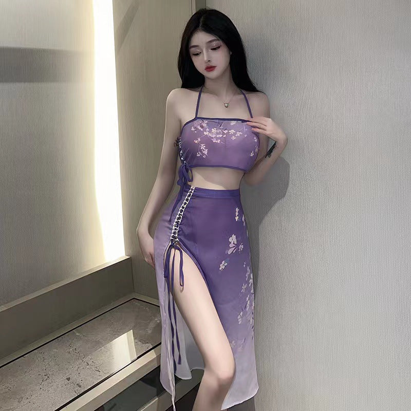 Sexy long dress retro cosplay