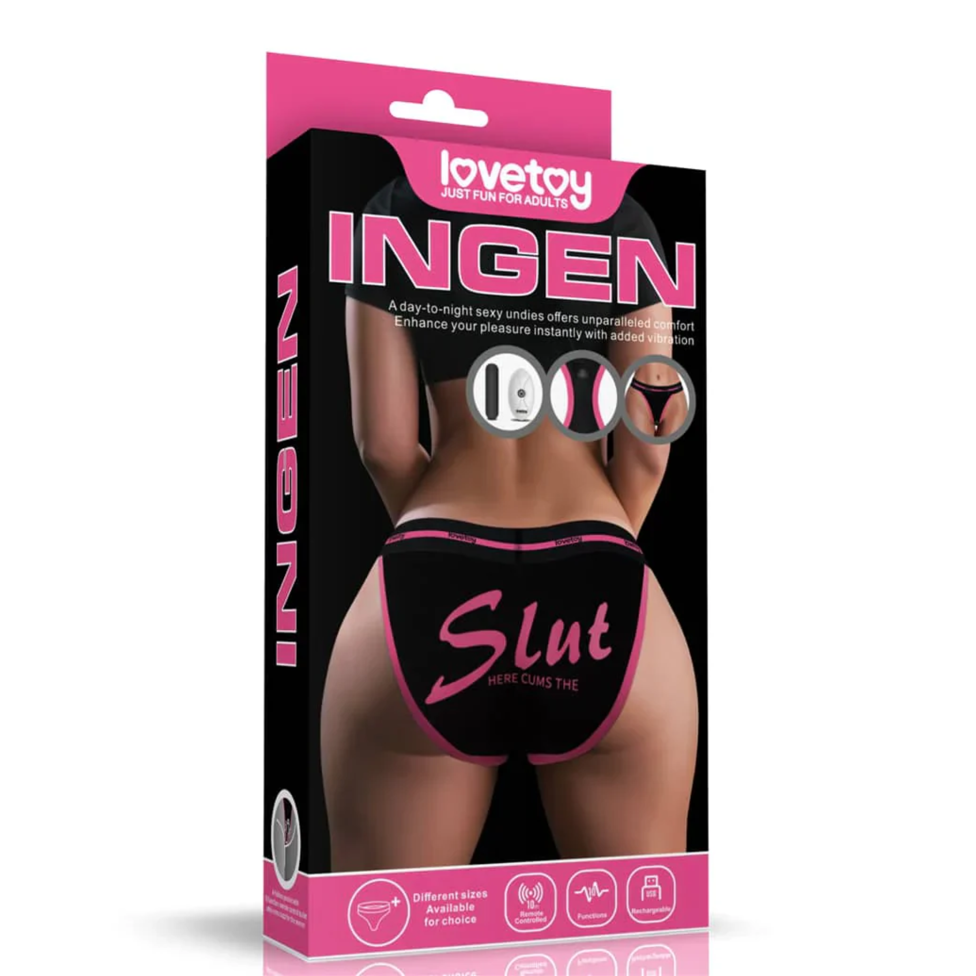 INGEN Slut Vibrating Panties