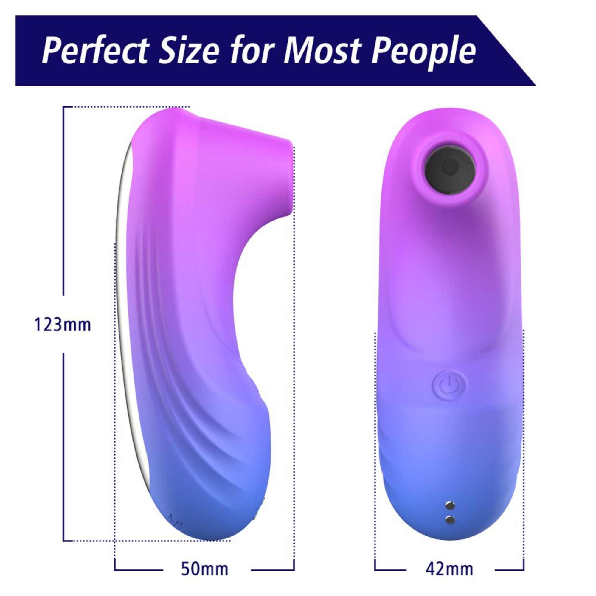 Aurora Rechargeable Air Pulse Clit Stimulator - Feels Like Clit Kisses!