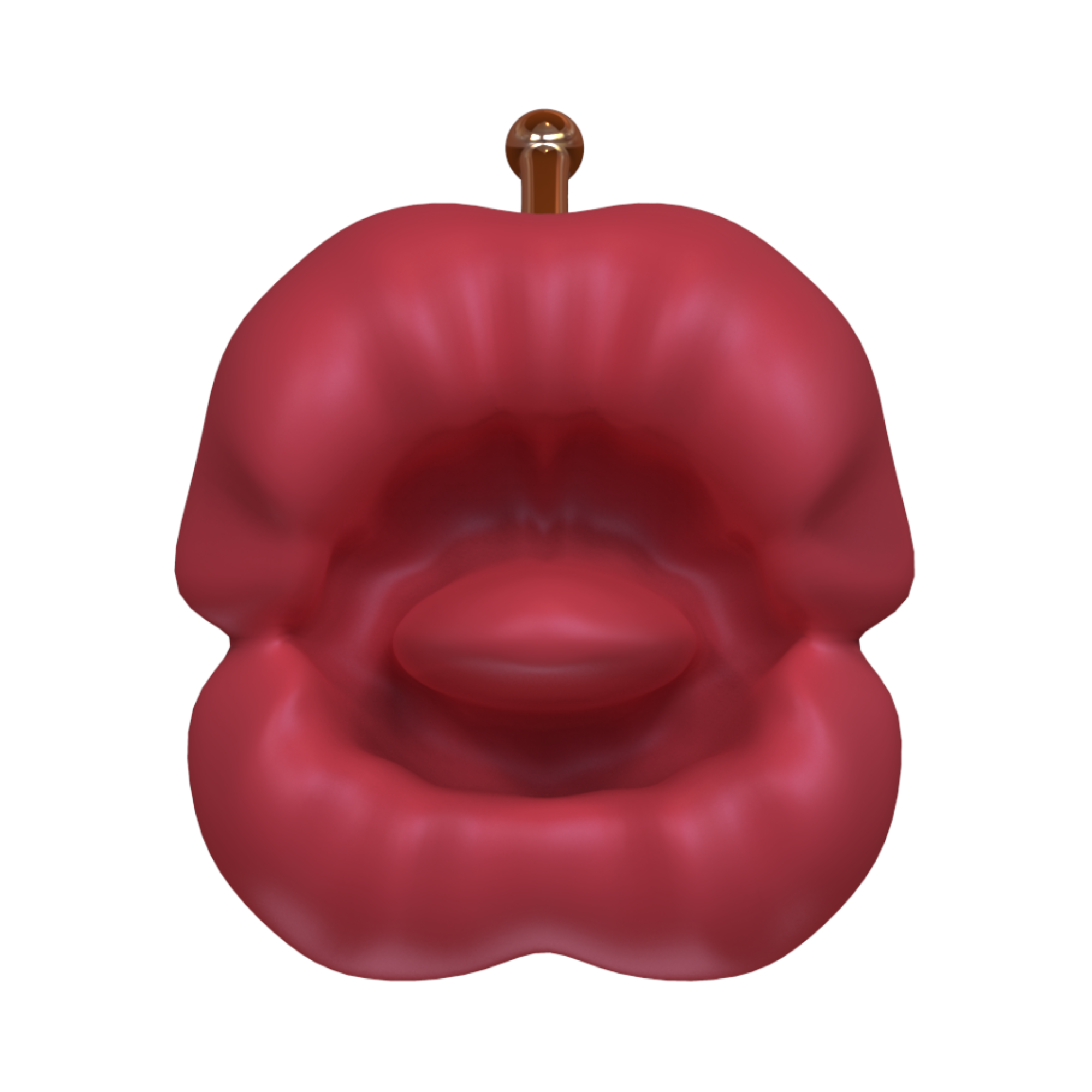 Flaming Red Lips Plus Clit-Licking Mouth & Pinpoint Vibe