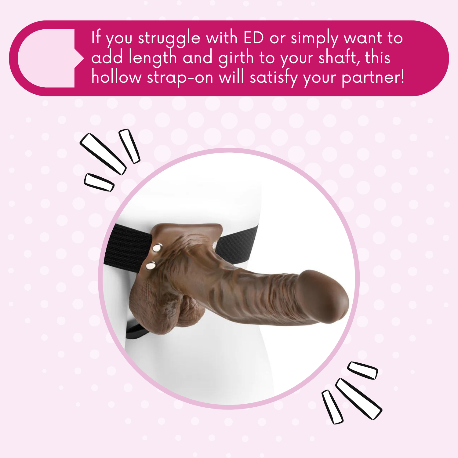 Fetish Fantasy 7" Hollow Strap On