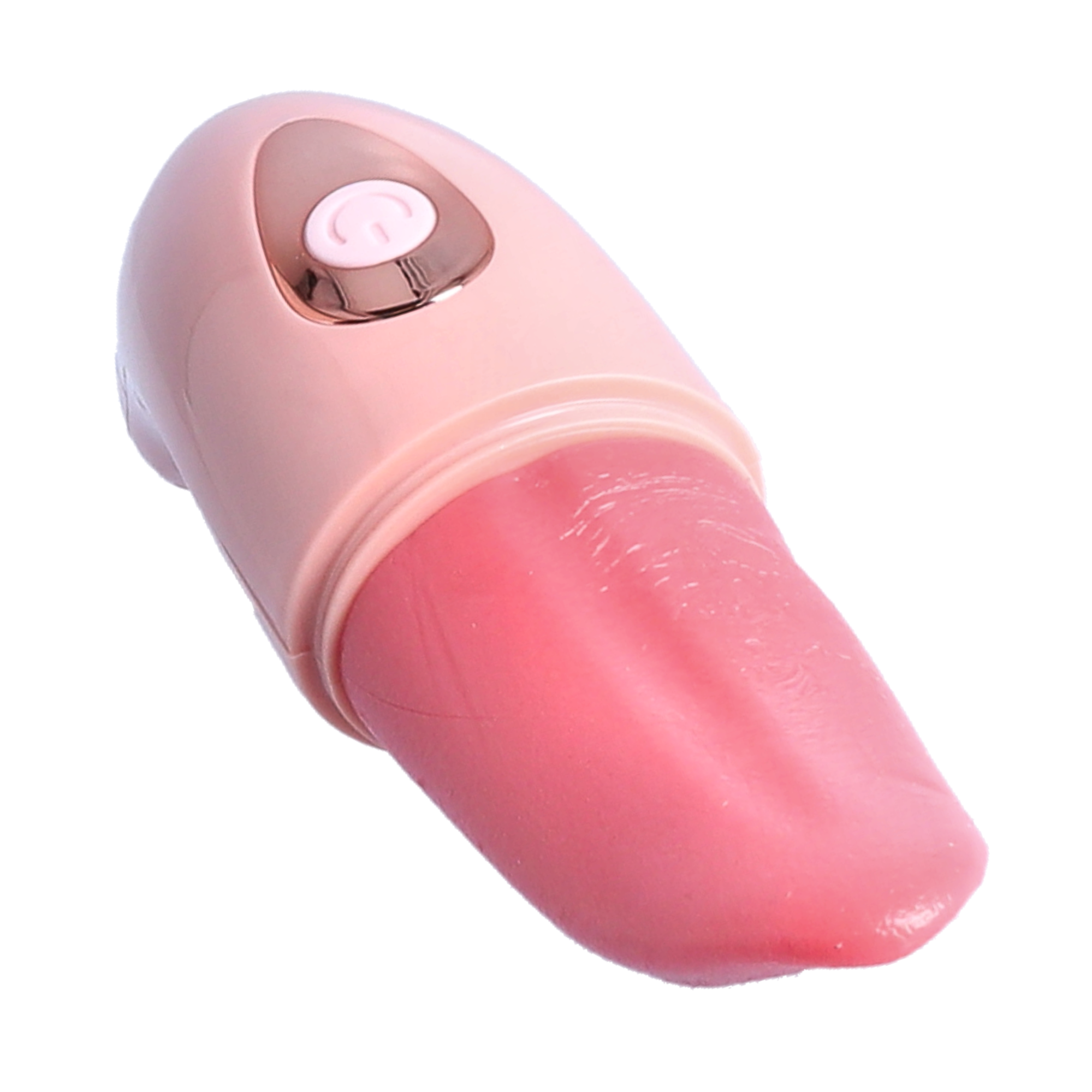 Real-Feel Twirling and Licking Tongue