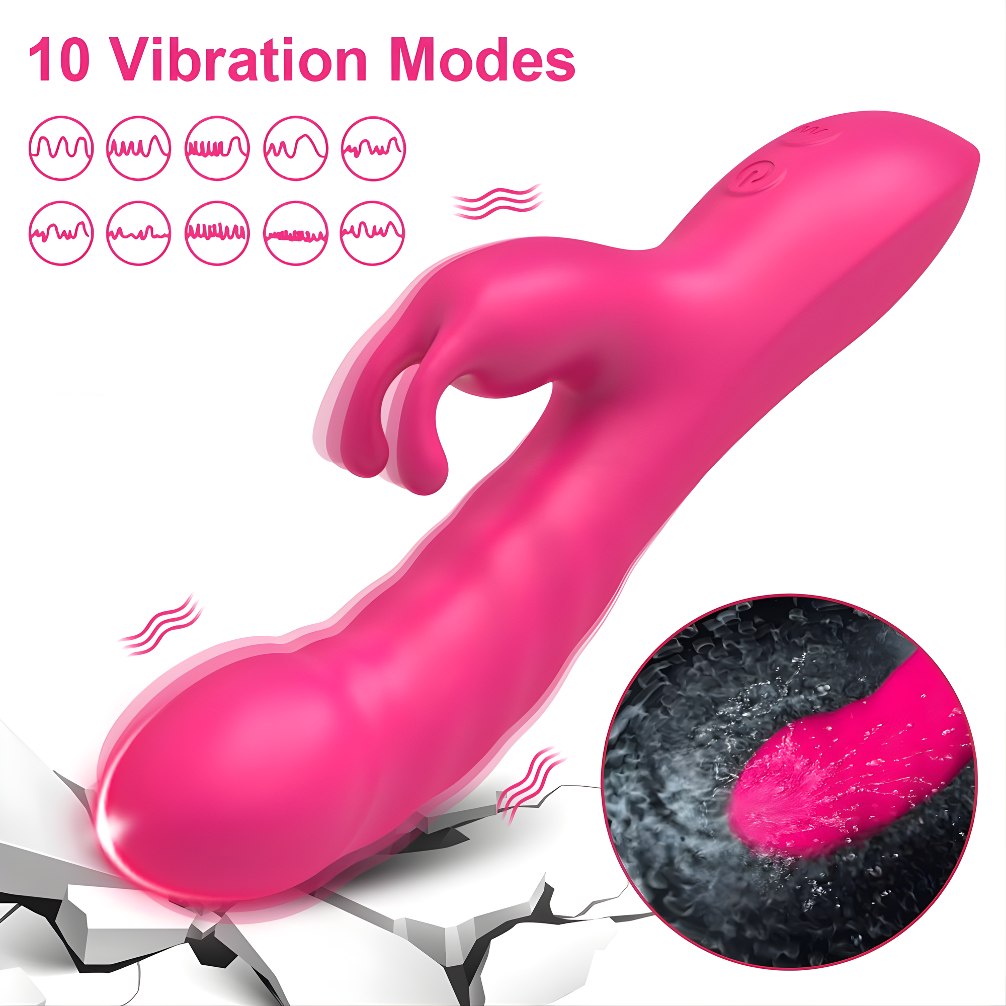 The Blended Bliss Bunny - Curved to Hit Your G-Spot!