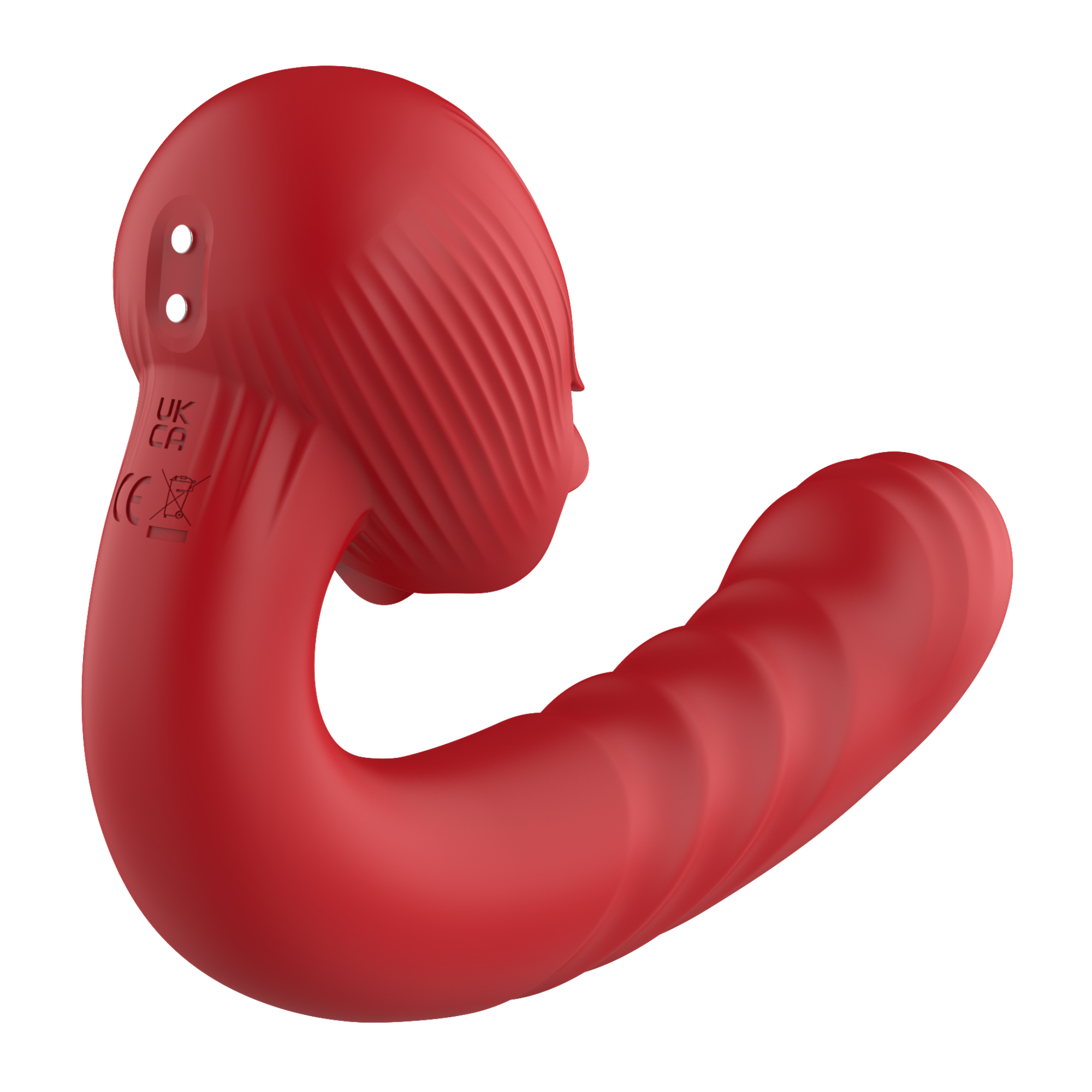 Rose Tongue Thruster Silicone Women's Sex Toy