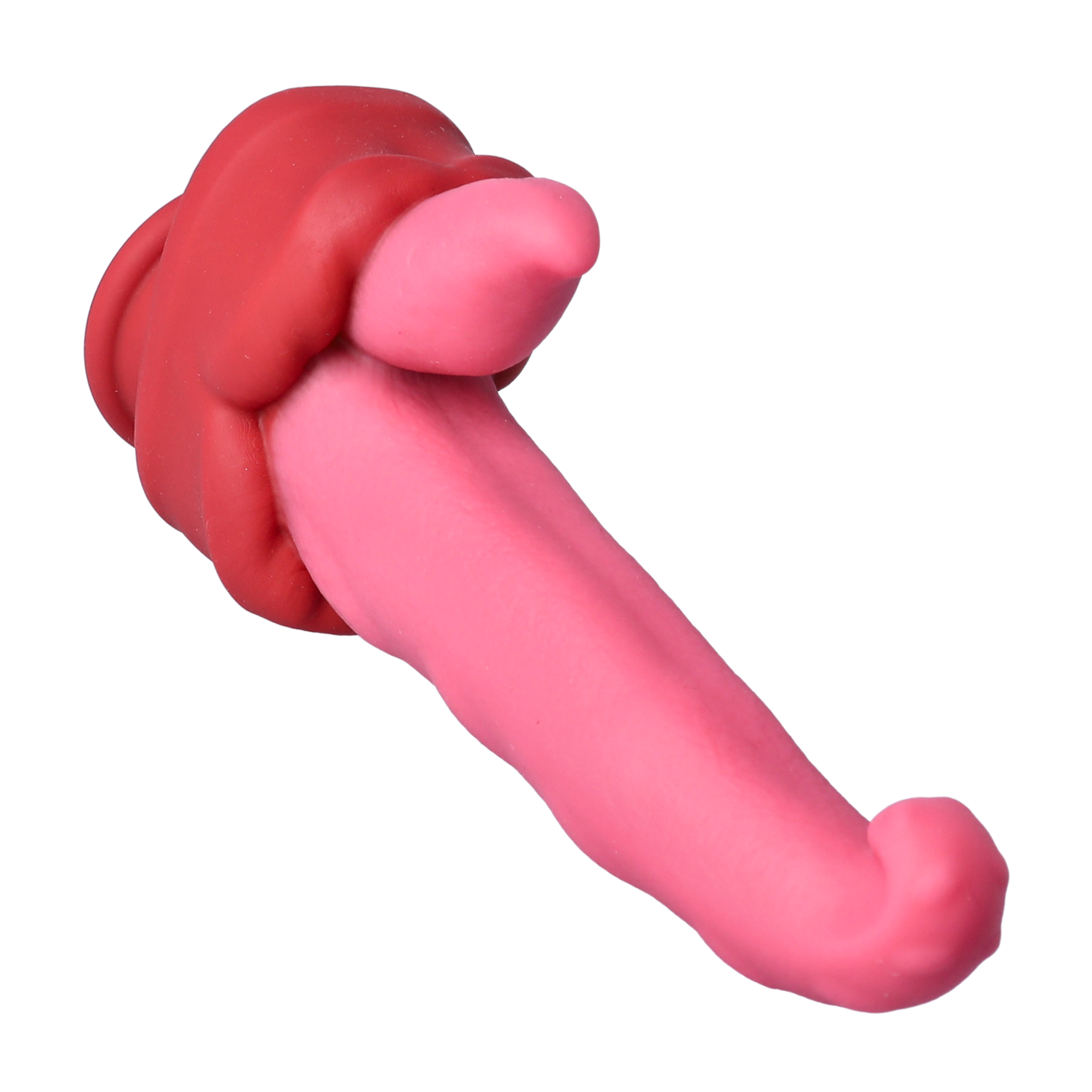 Warming Silicone Thrusting & Rotating Suction Cup Tongue with Remote - Deep, Hands-Free Penetration and Wild Oral!