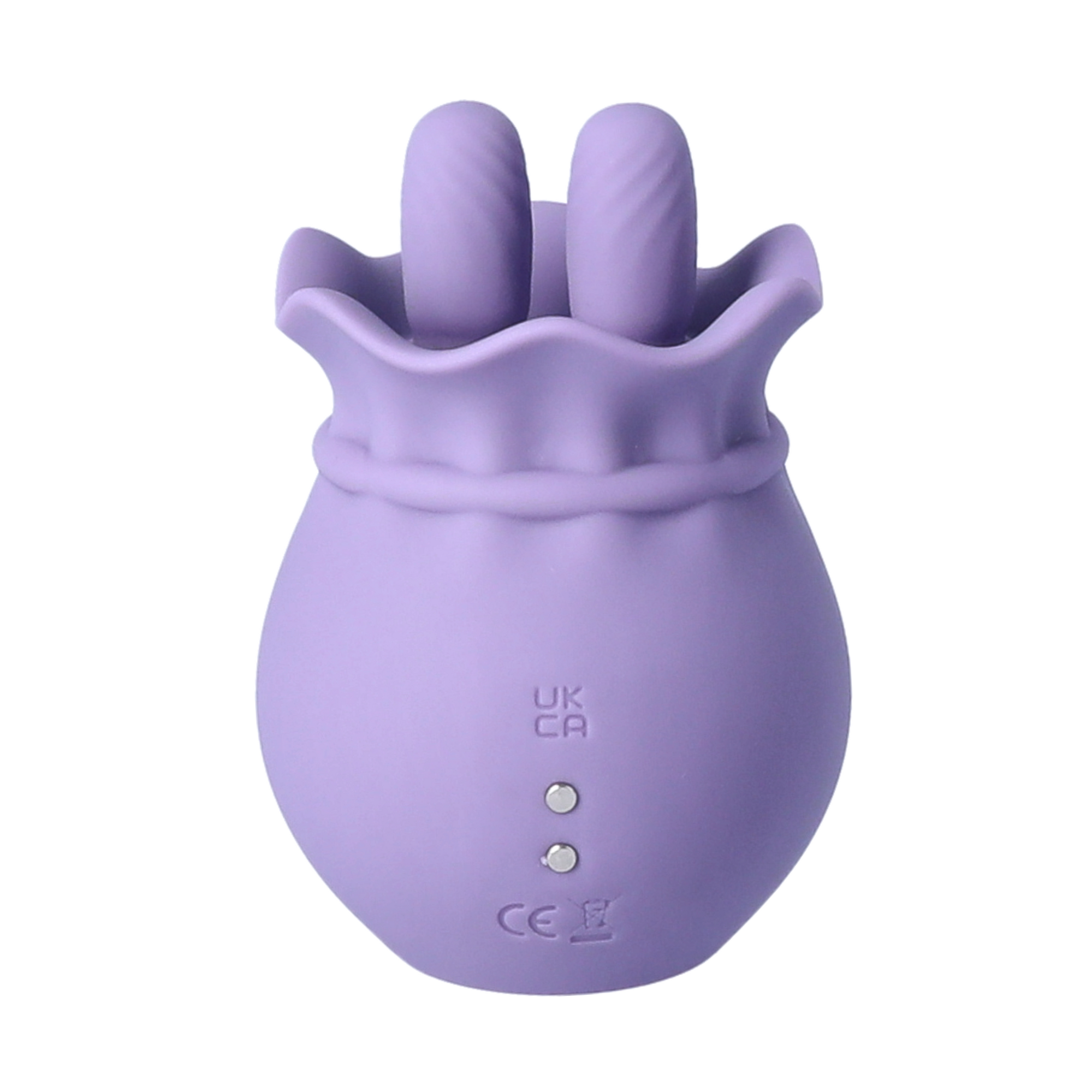 Lavender Lover - Double Pronged Clit Stroker