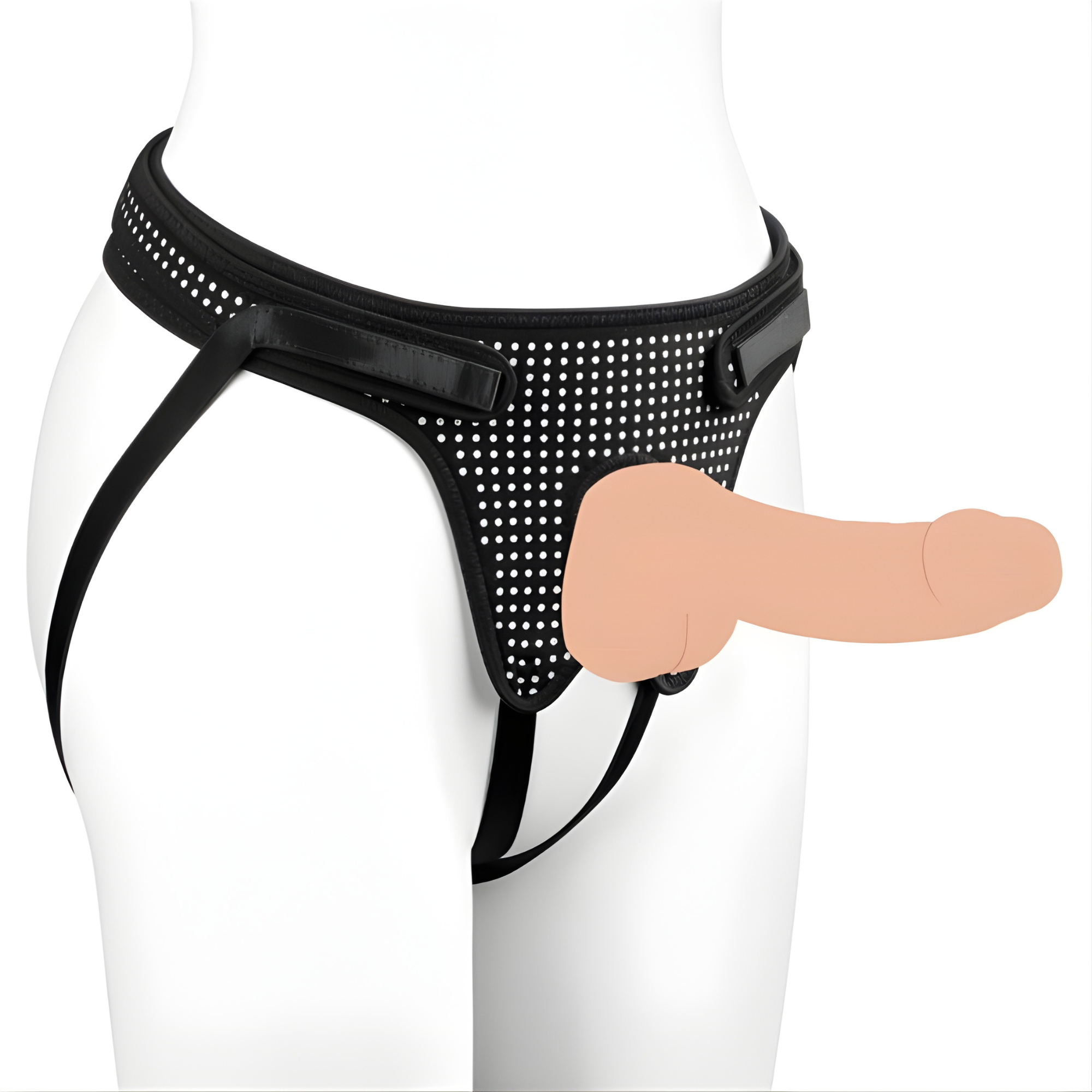 INGEN Easy Strap-on Harness - Polka Dot