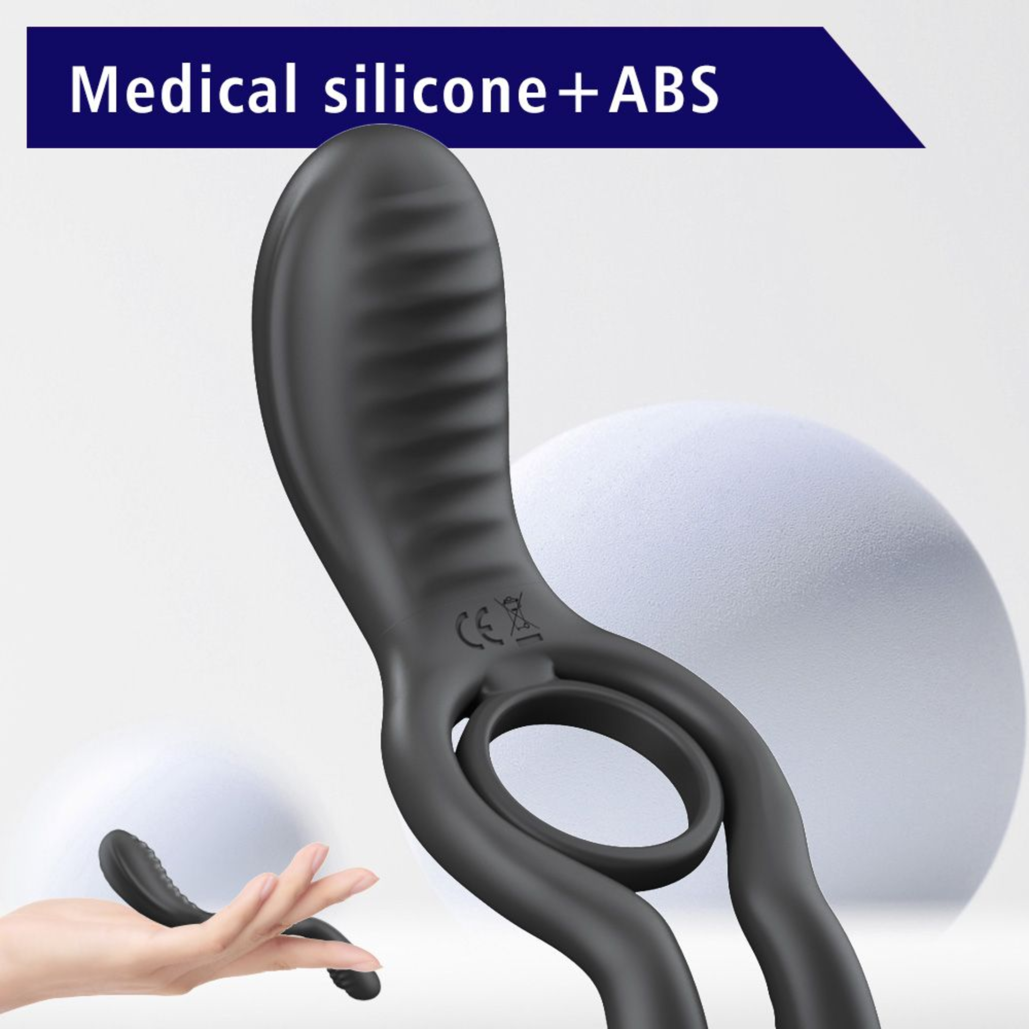 The Dual-Action Clit & Ball Vibrating Cock Ring
