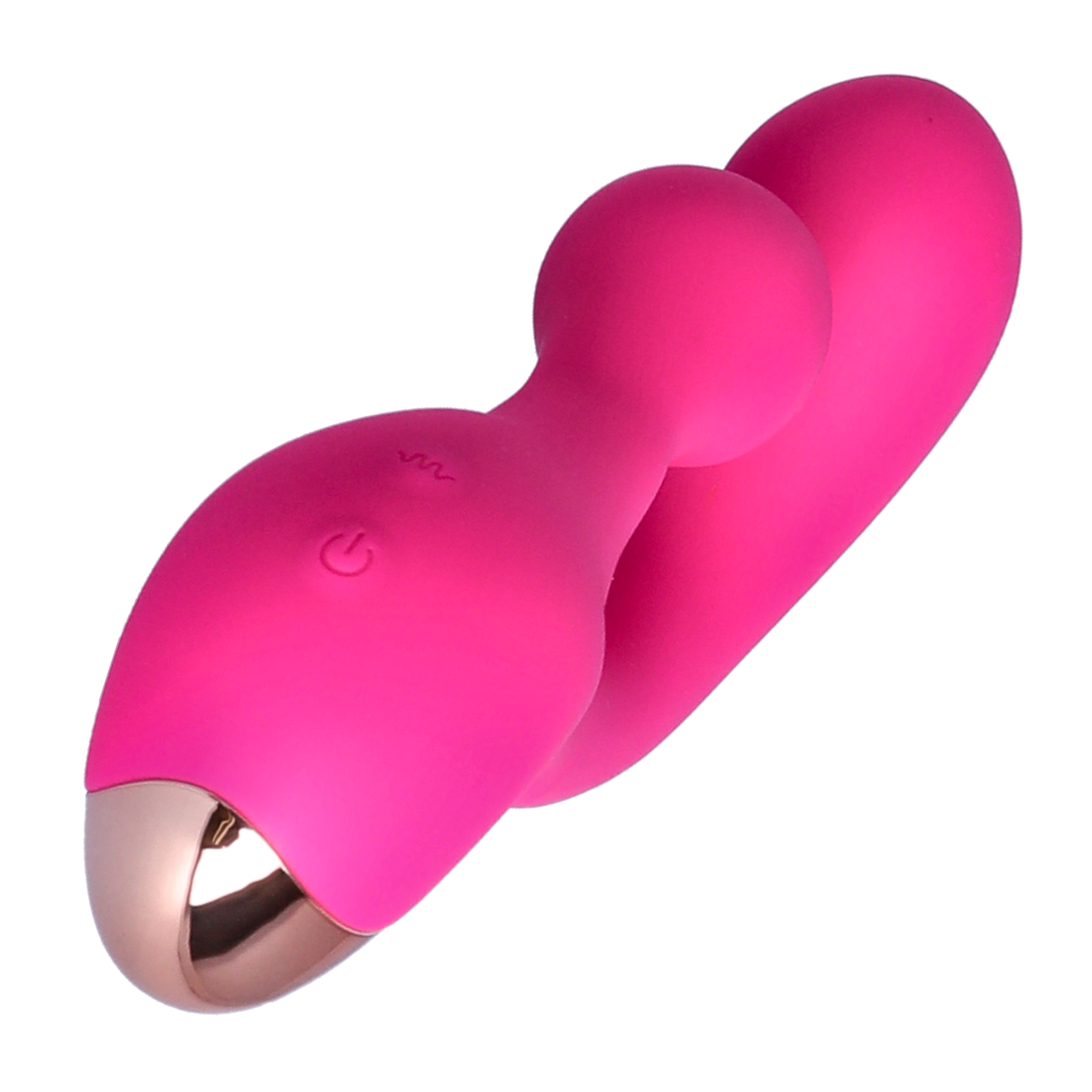 Dual Action Silicone Rotating Clit & G-Spot Vibrator - Nub Rubs Your Clit into Toe-curling Bliss!