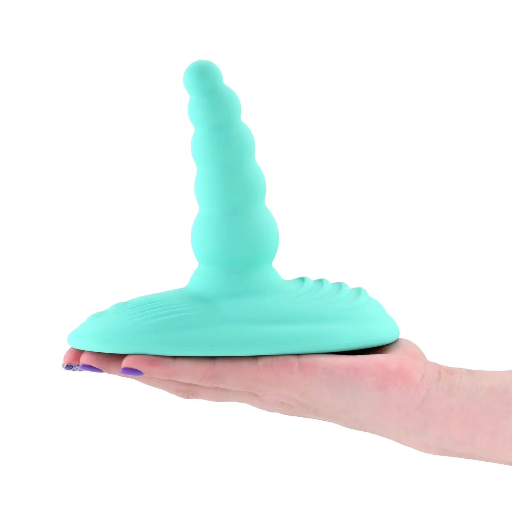Grinders Sublime App-Controlled Vibrating Grinder Pad with Beaded Shaft - Experience Powerful Blended 'O's!