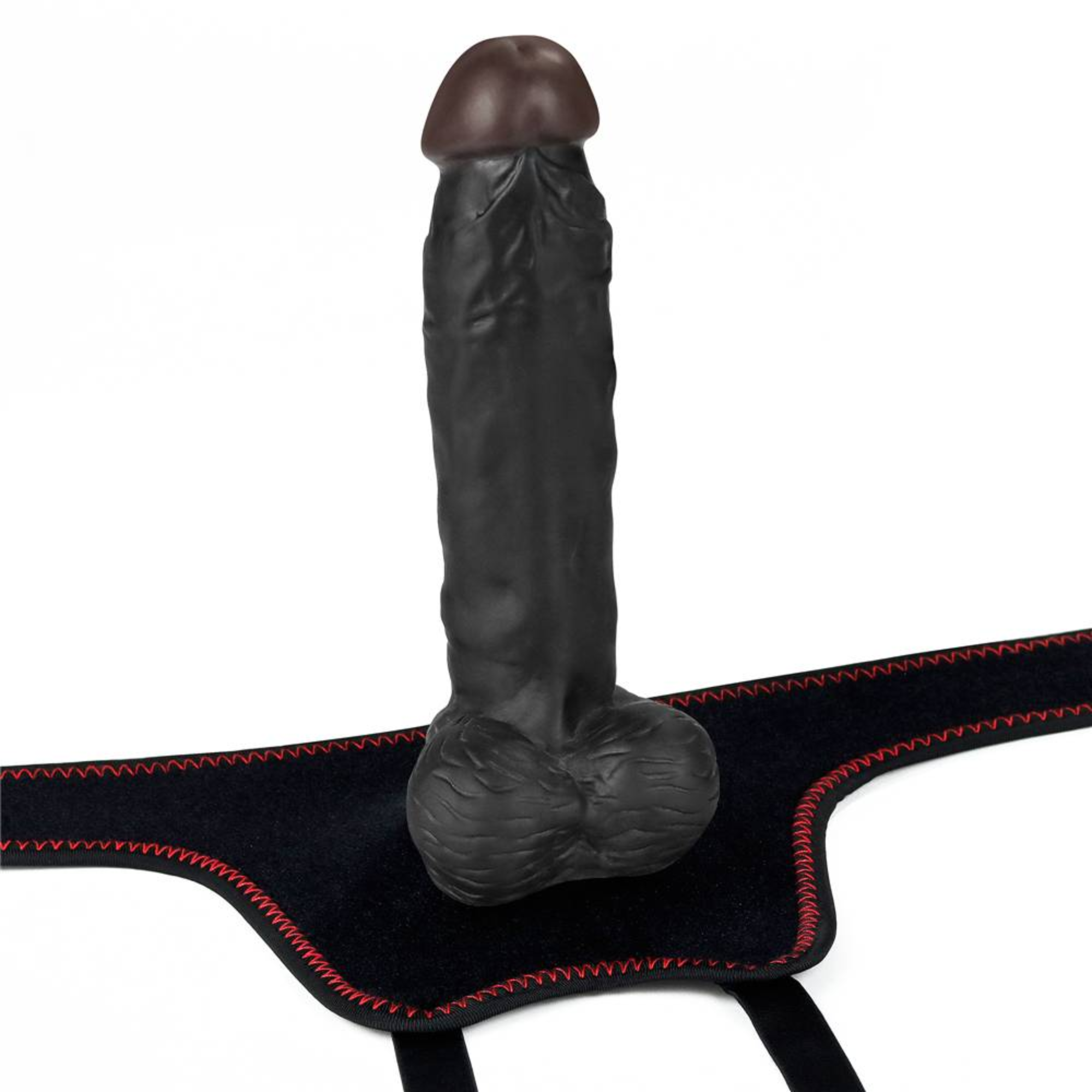 7.5 Inch Black Easy Strap-on Set
