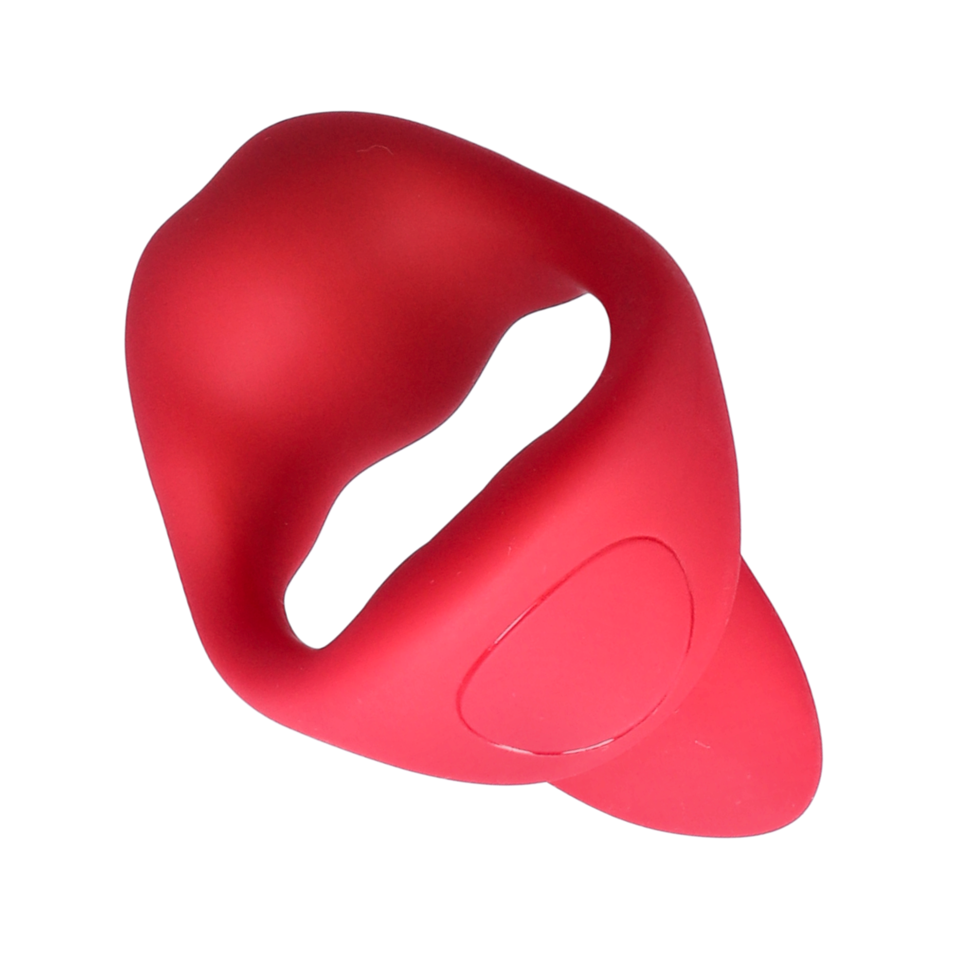 Vibrating Mouth Cock Ring - Soft, Bendable Tongue Licks Your Balls (Or Her Clit!)