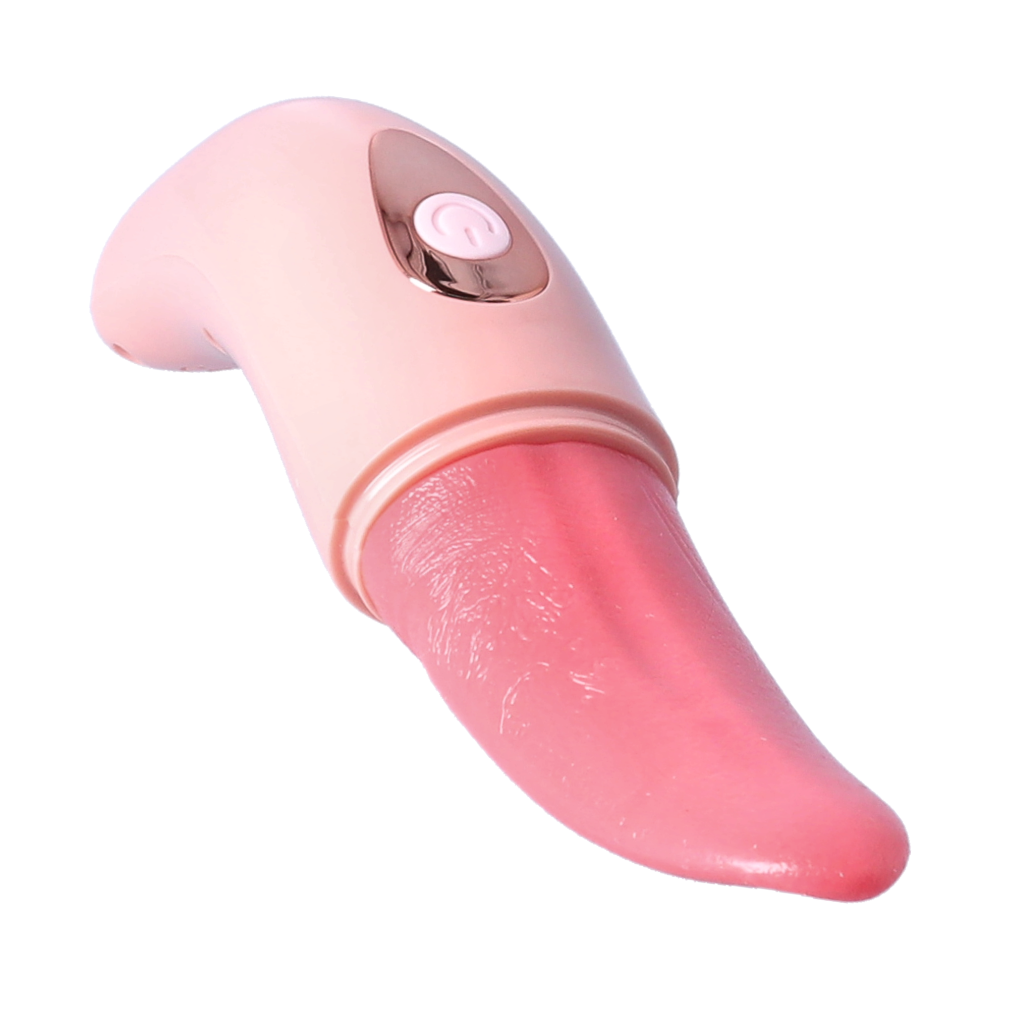 Real-Feel Twirling and Licking Tongue