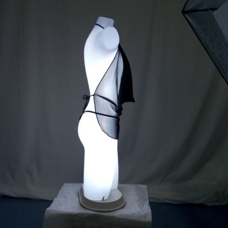 Halter mesh bellyband set