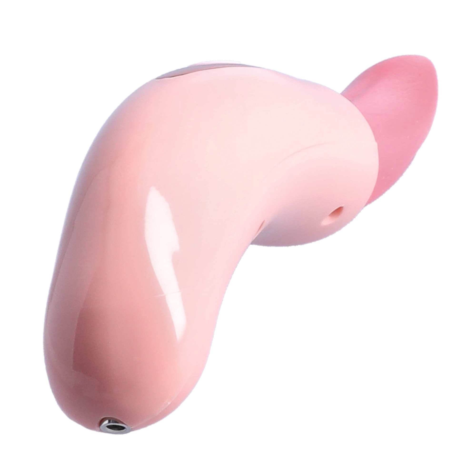 Real-Feel Twirling and Licking Tongue