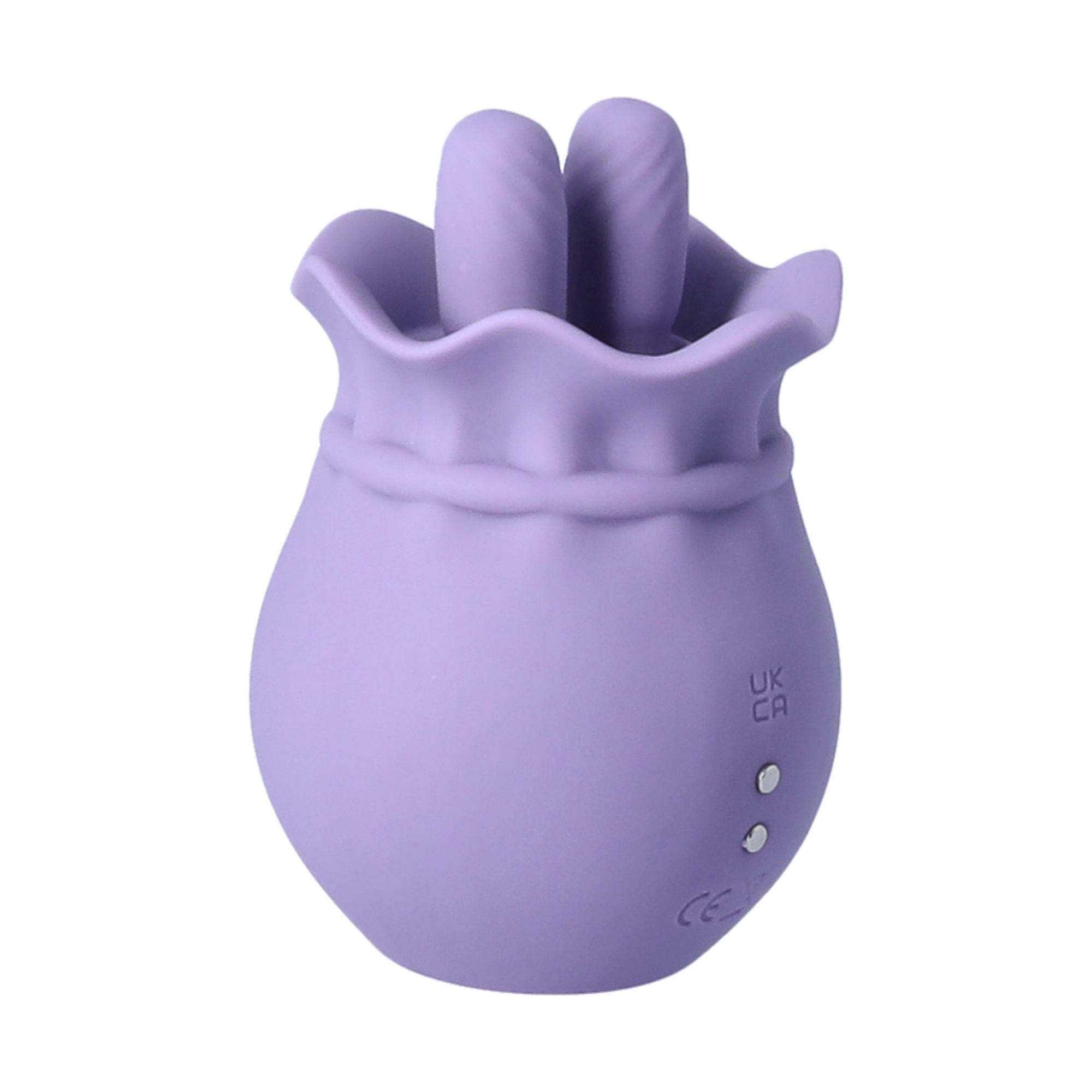 Lavender Lover - Double Pronged Clit Stroker