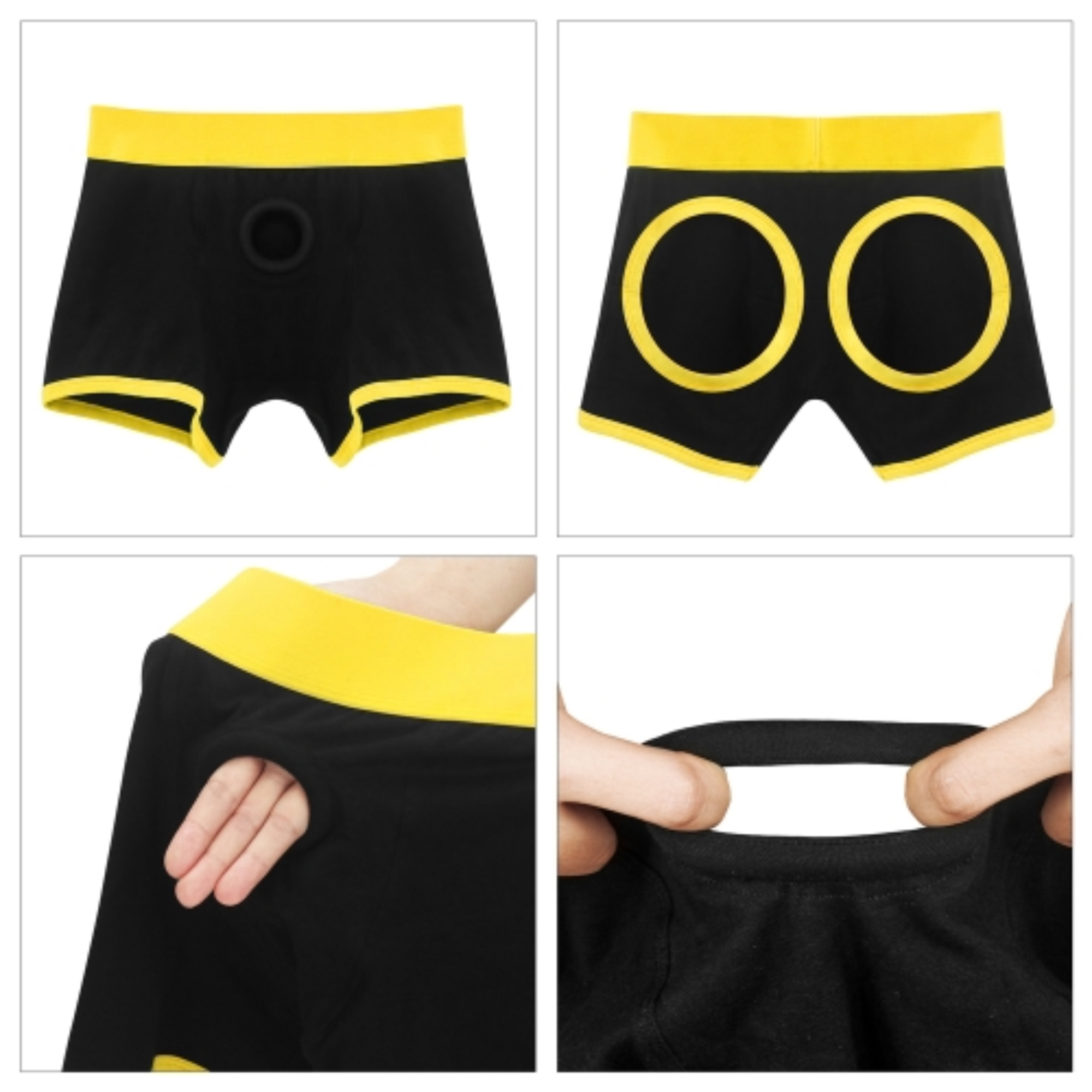 INGEN Unisex Horny Strap-on Shorts
