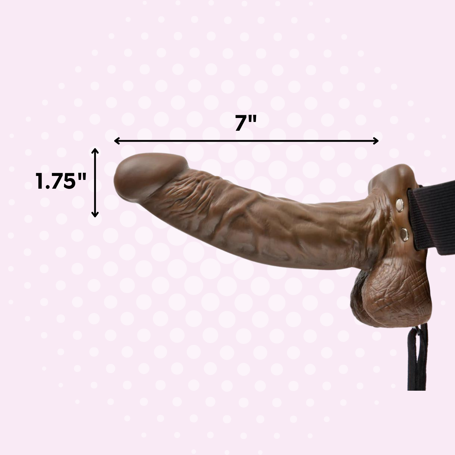 Fetish Fantasy 7" Hollow Strap On