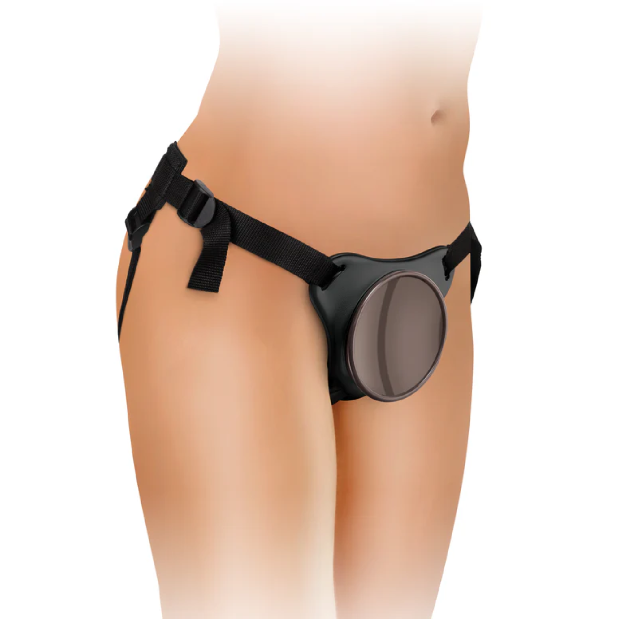 King Cock Deluxe Silicone Body Dock Strap-on Kit with Swinging Balls and 8" Dildo