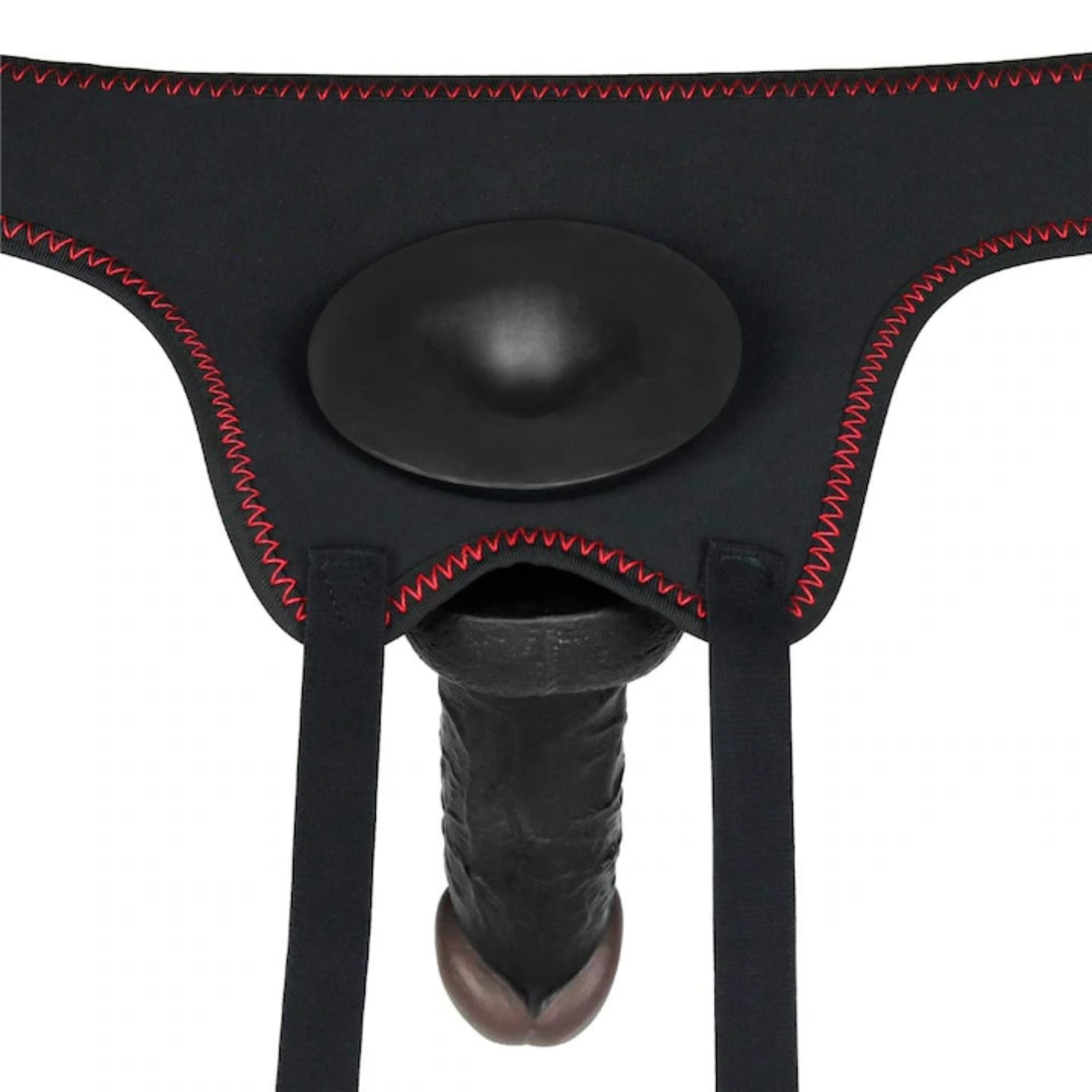7.5 Inch Black Easy Strap-on Set