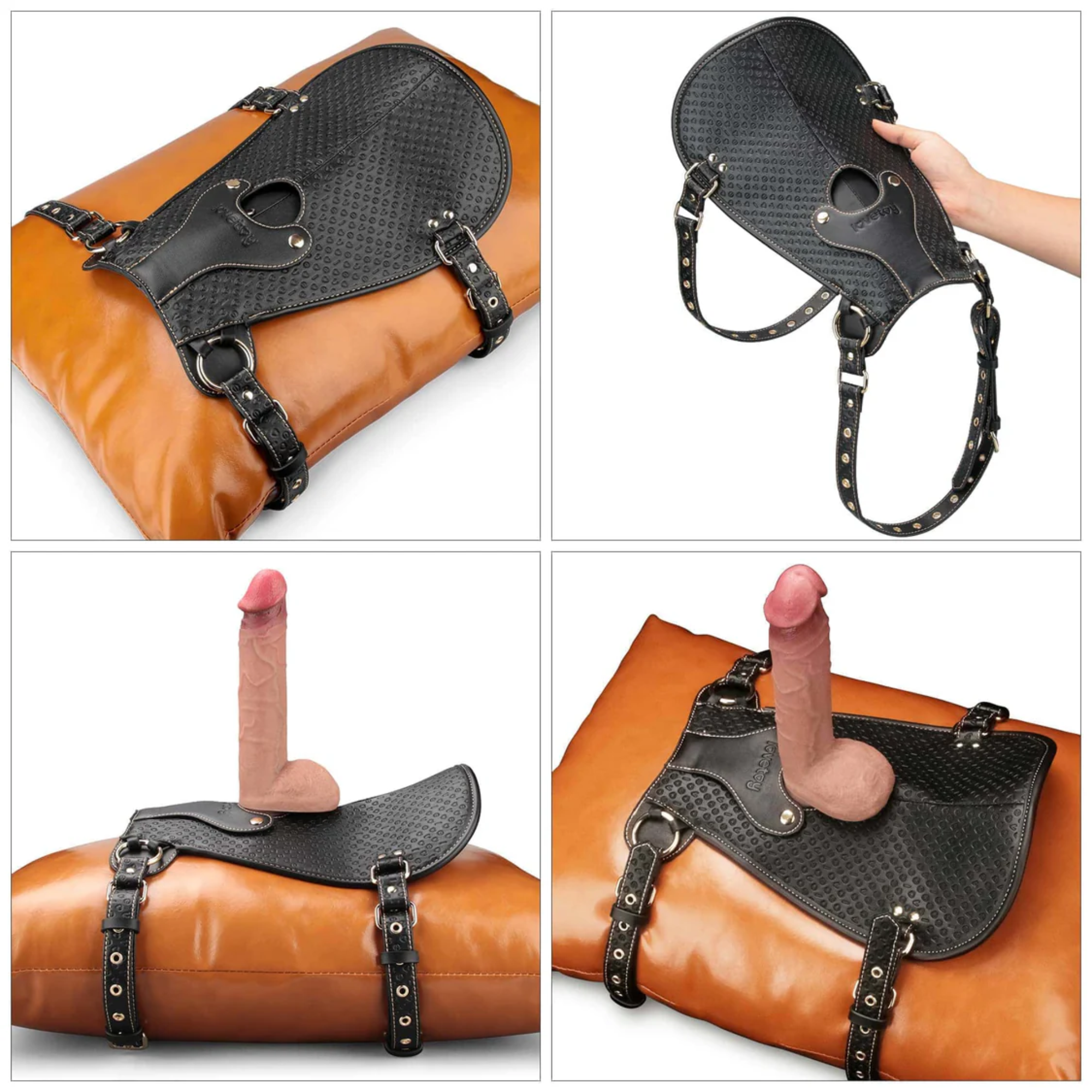 Rebellion Reign Dildo Saddle - One Saddle, Endless Ways To Play!