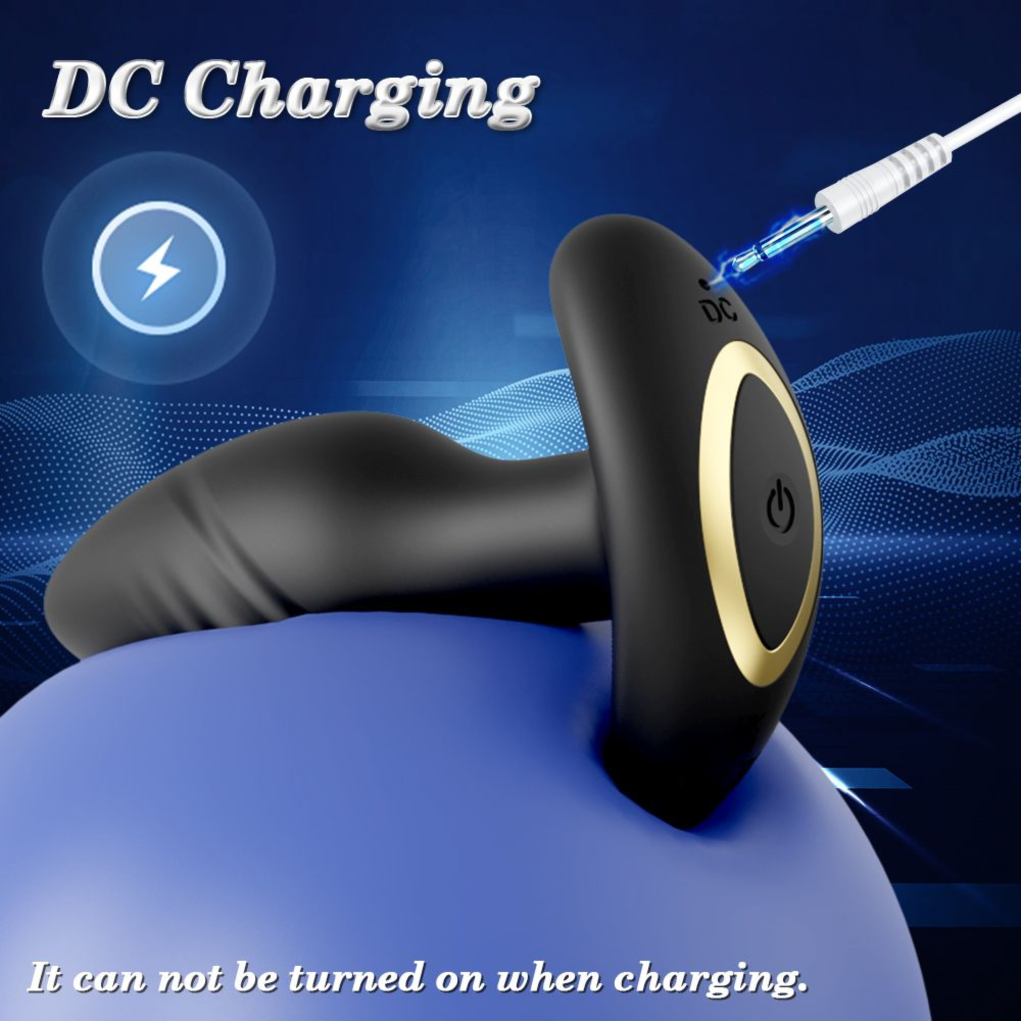 Vibrating & Rotating Bluetooth Butt Plug - Rotates Against Your P-Spot!