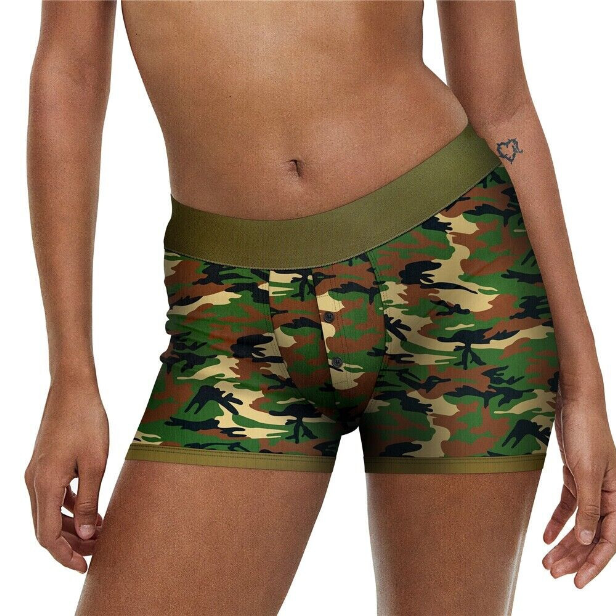 INGEN Unisex Camo Strap-on Boxers