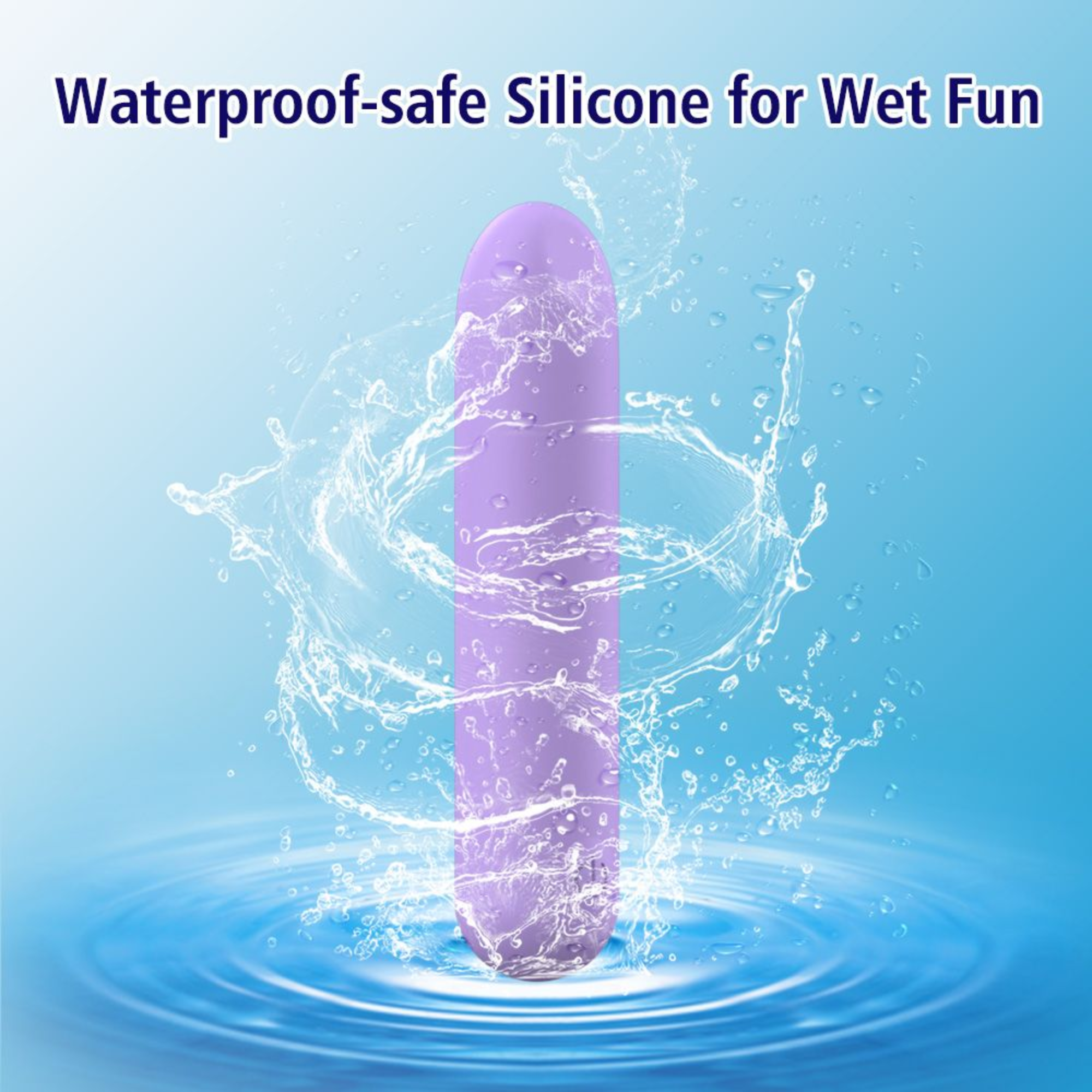 The Lavender Lover Bullet Vibe - 100% Waterproof & Rechargeable!