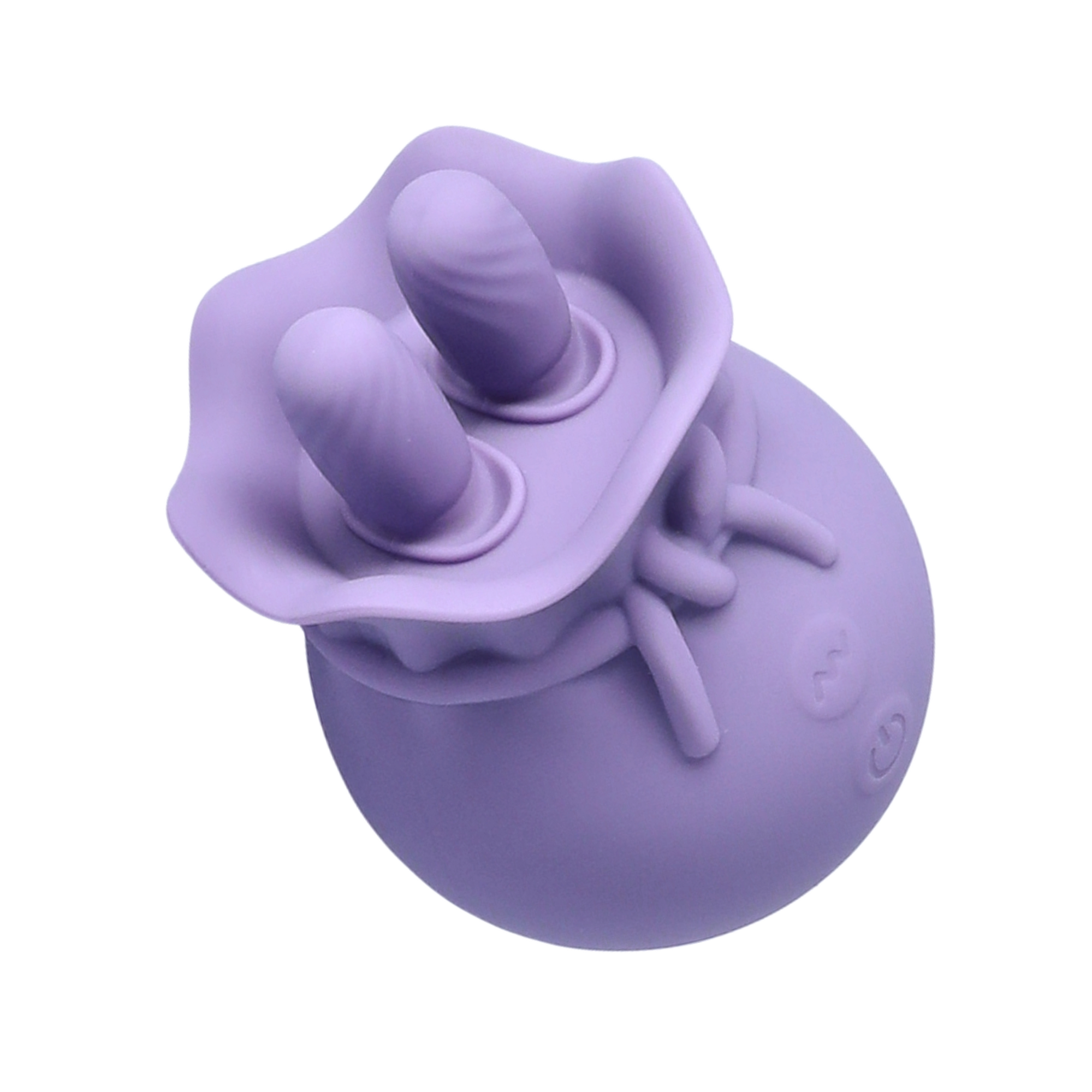 Lavender Lover - Double Pronged Clit Stroker