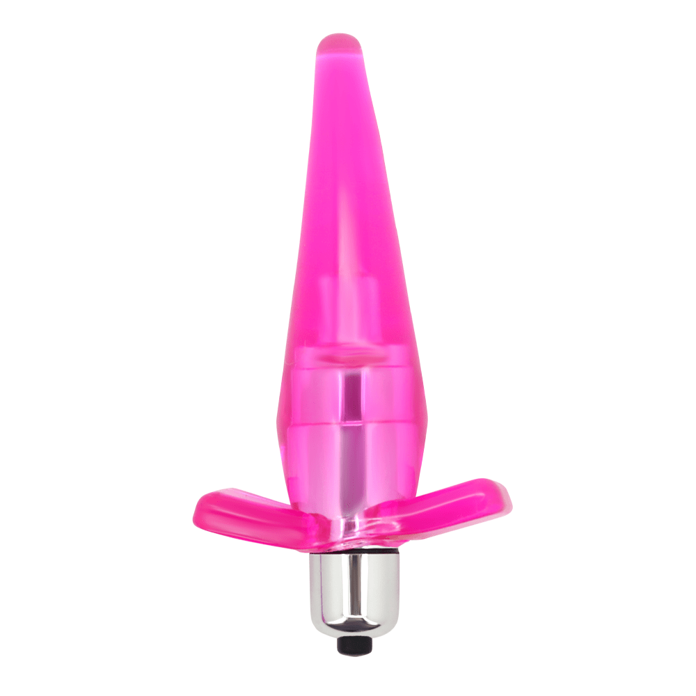 Vibrating Jelly Butt Plug