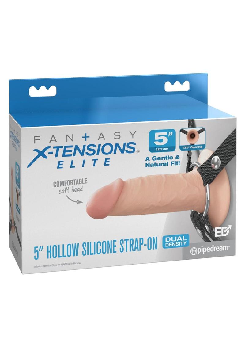 Fantasy X-Tensions Elite Dual Density Hollow Strap-on