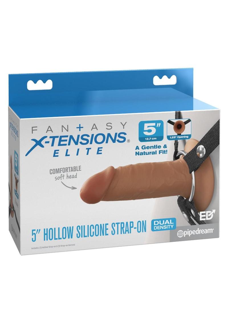 Fantasy X-Tensions Elite Dual Density Hollow Strap-on