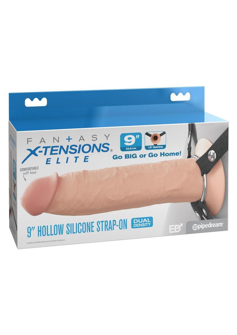 Fantasy X-Tensions Elite Dual Density Hollow Strap-on