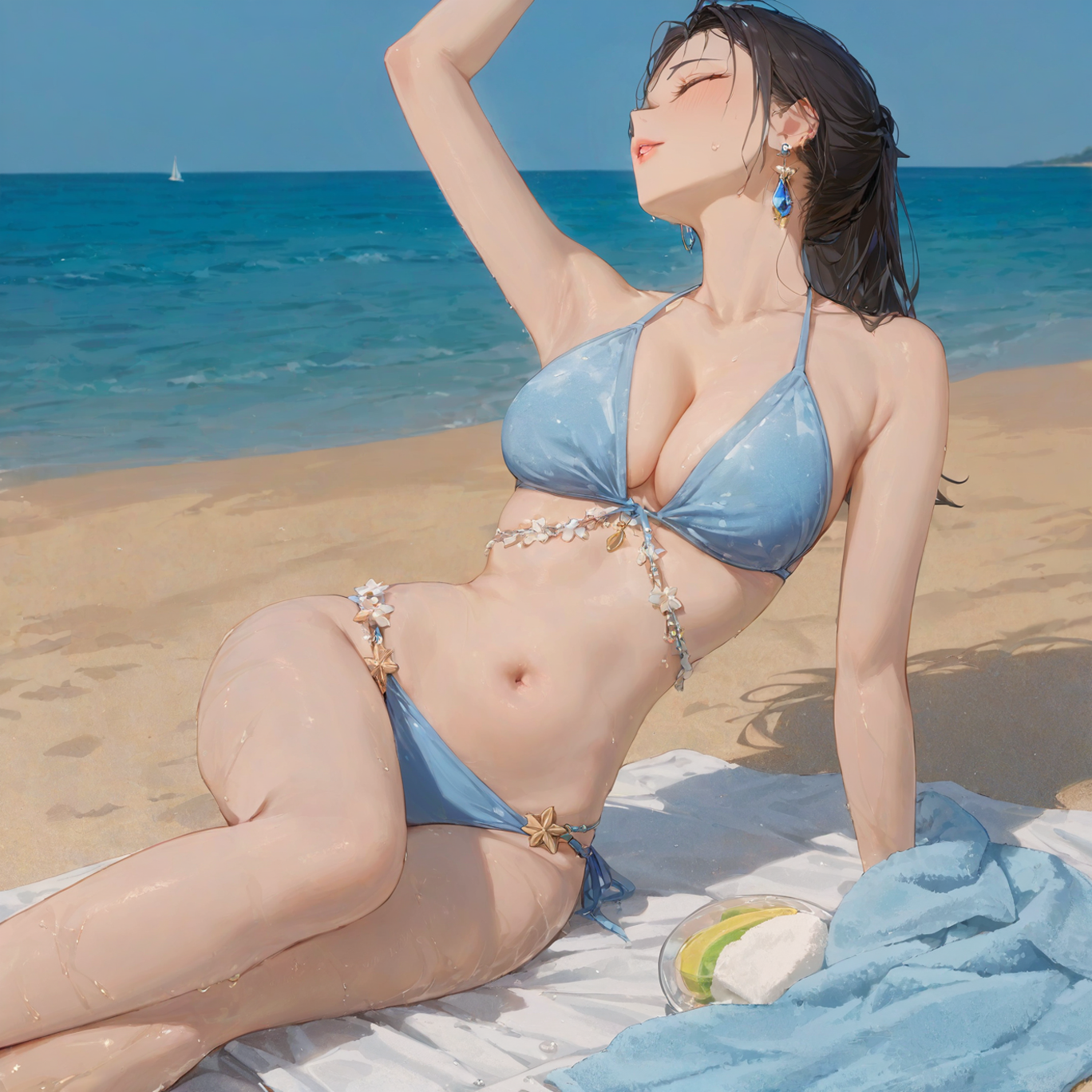 Three-point two-wear swimsuit uniform