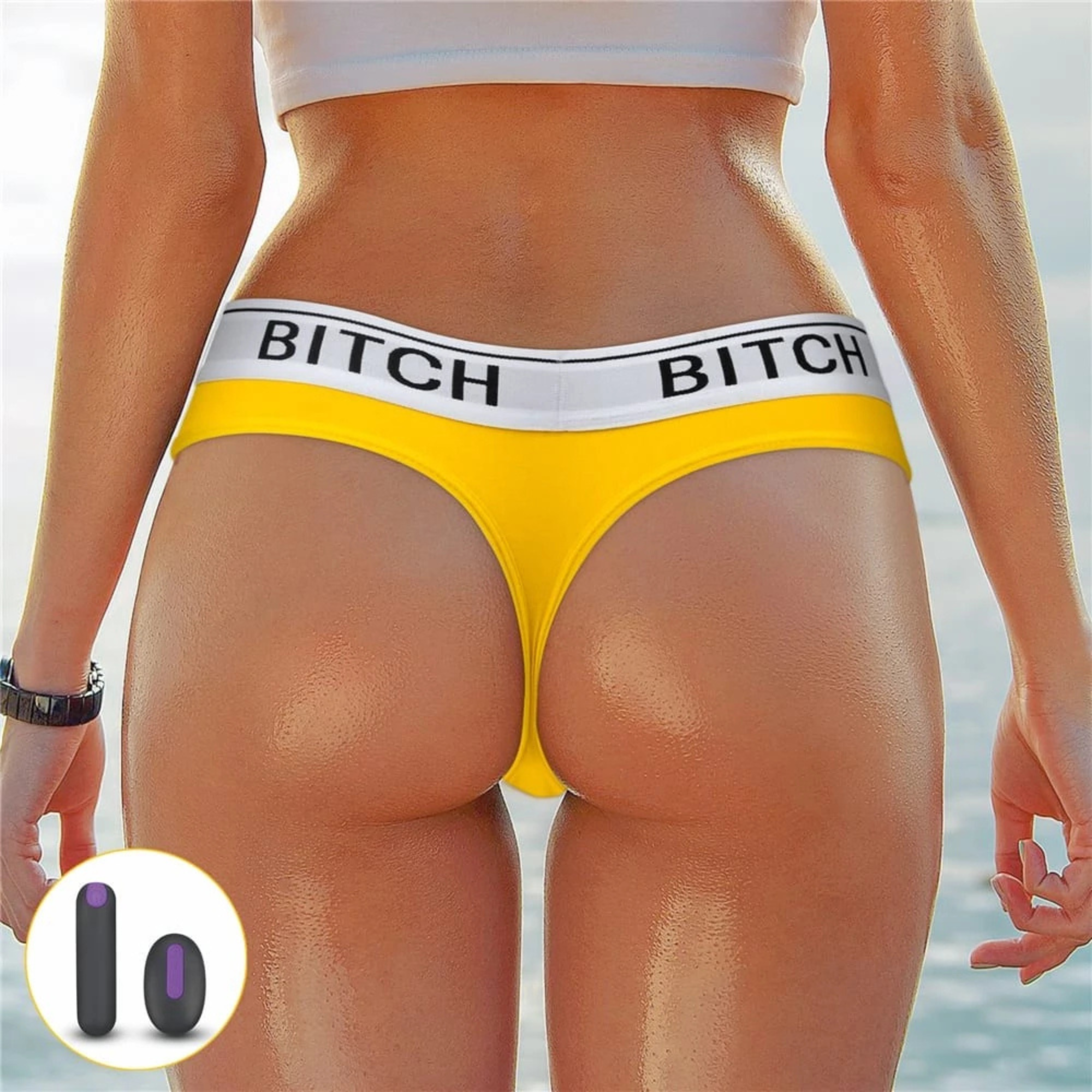 INGEN Bitch Vibrating Panties